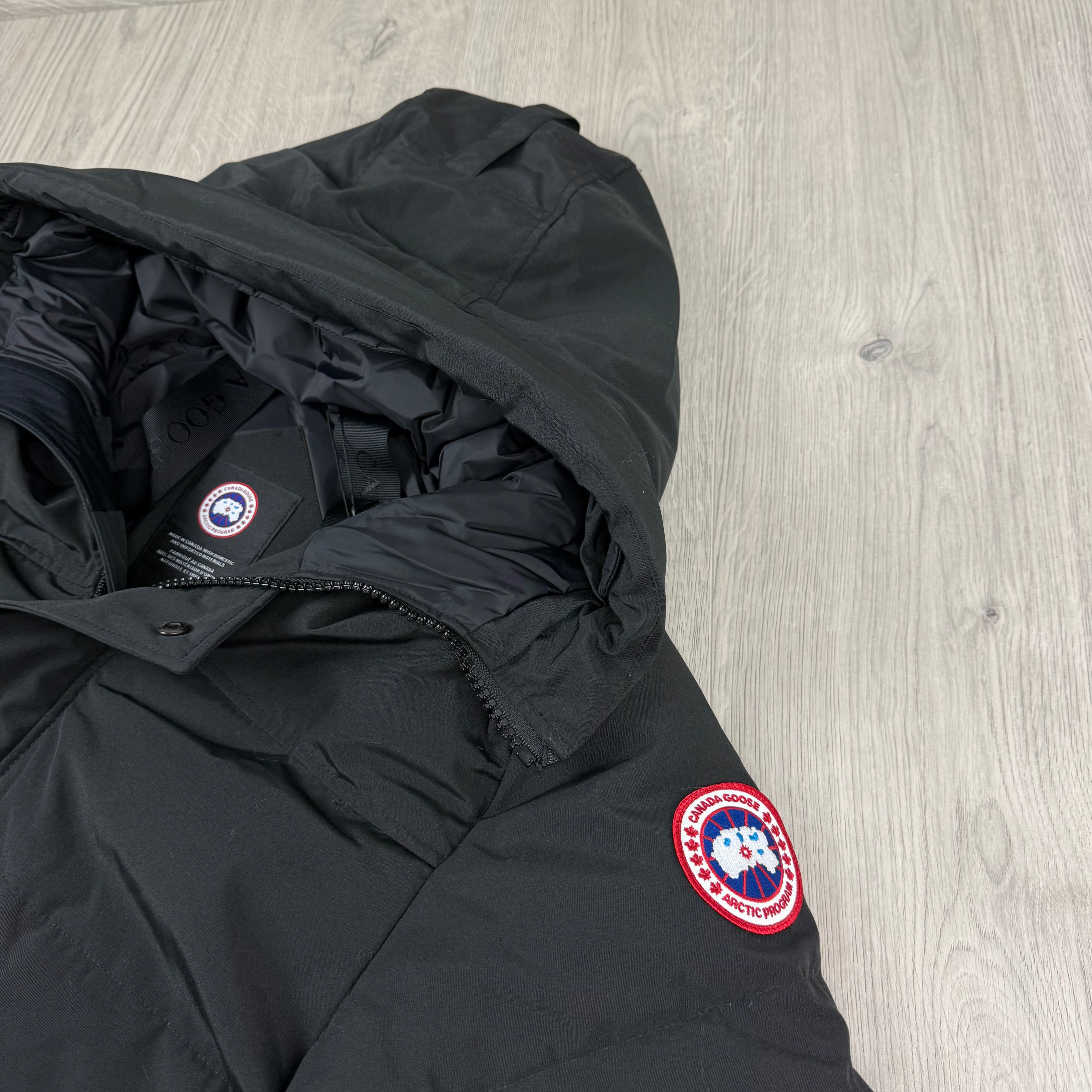 Canada Goose Men's MacMillan Parka Black Outlet Sale