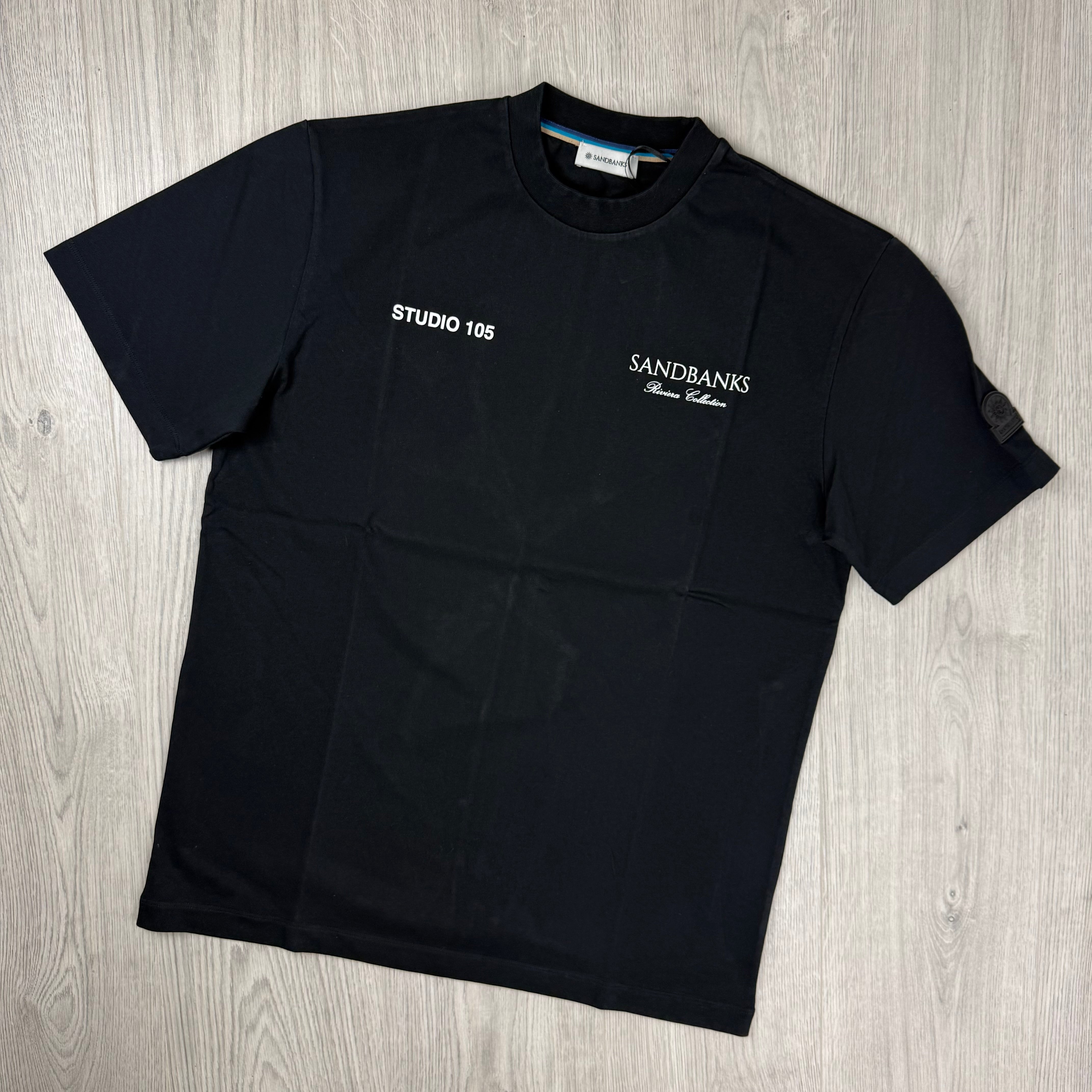 Sandbanks 'Riviera T-Shirt - Black