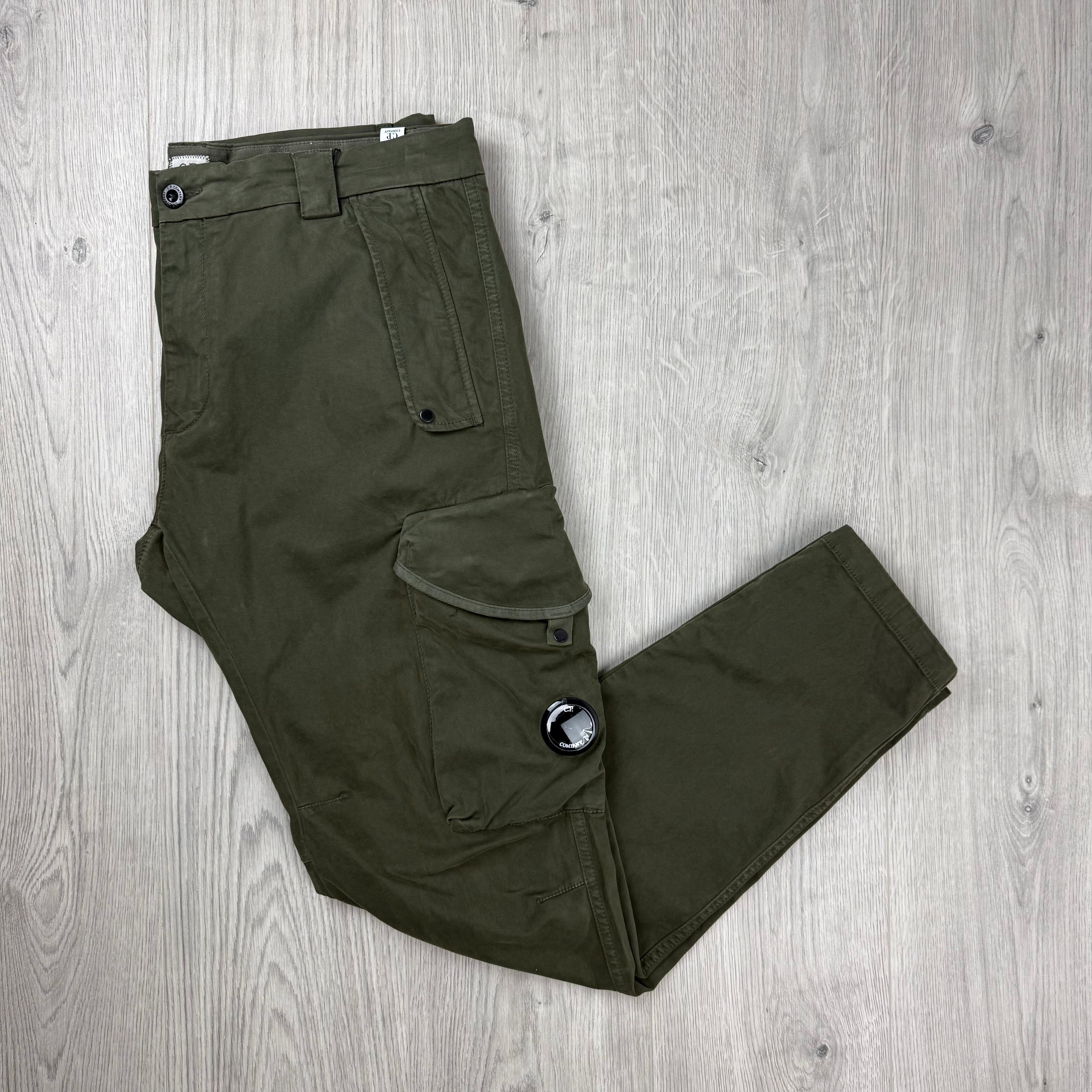 CP Company Cargo Trousers - Ivy Green