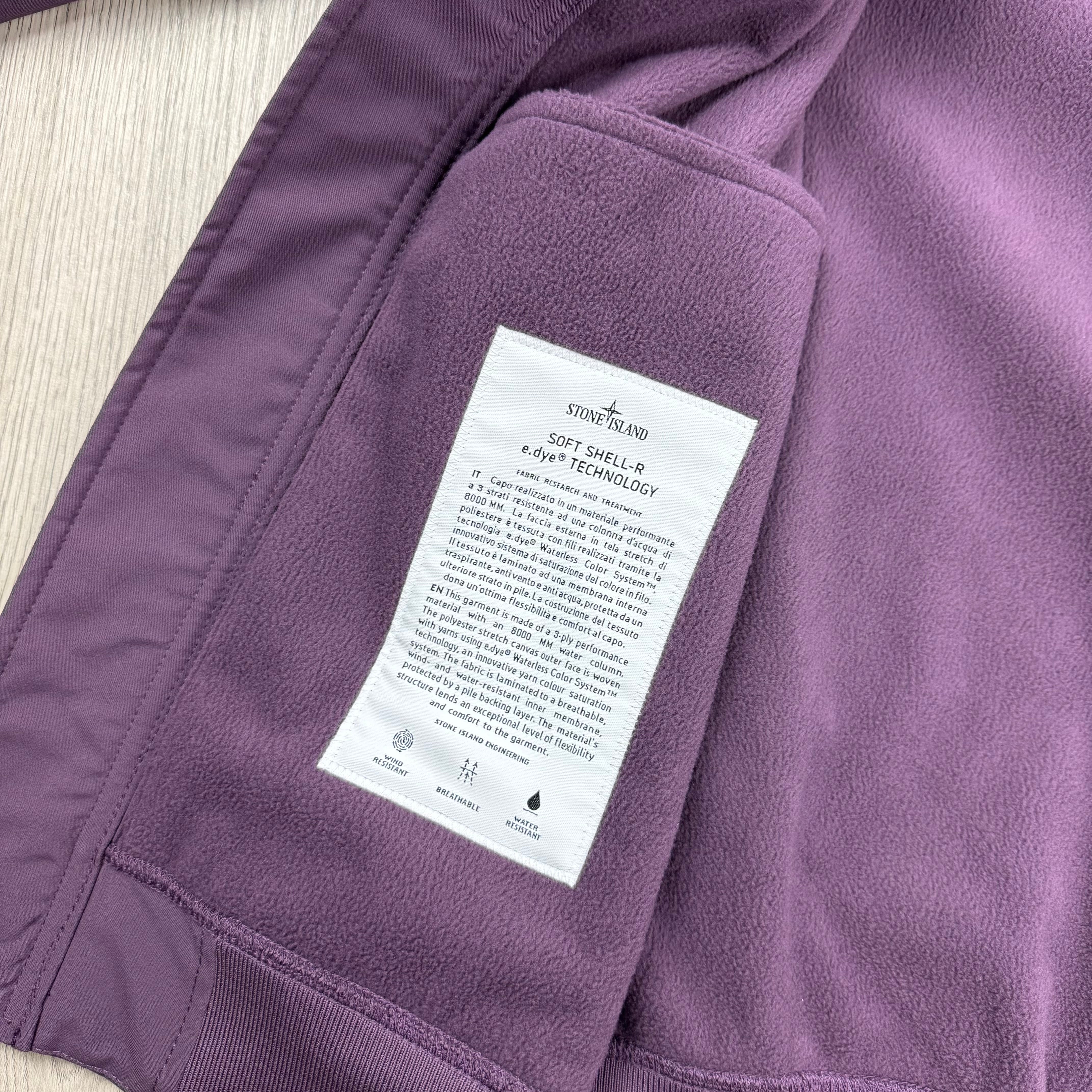 Stone Island Shell Jacket - Amaranth