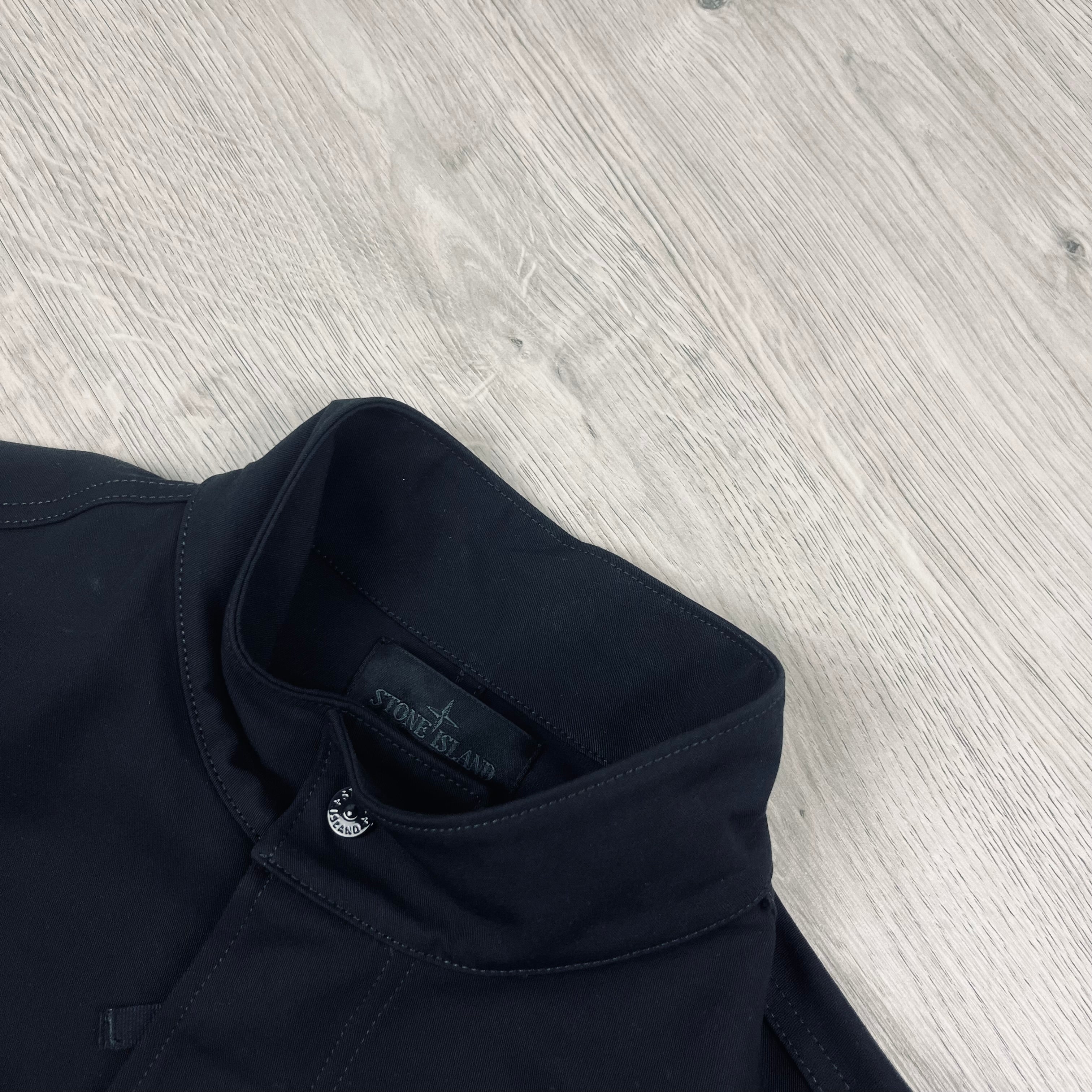 Stone Island Ghost Jacket in Black. On sale at Open Attire.