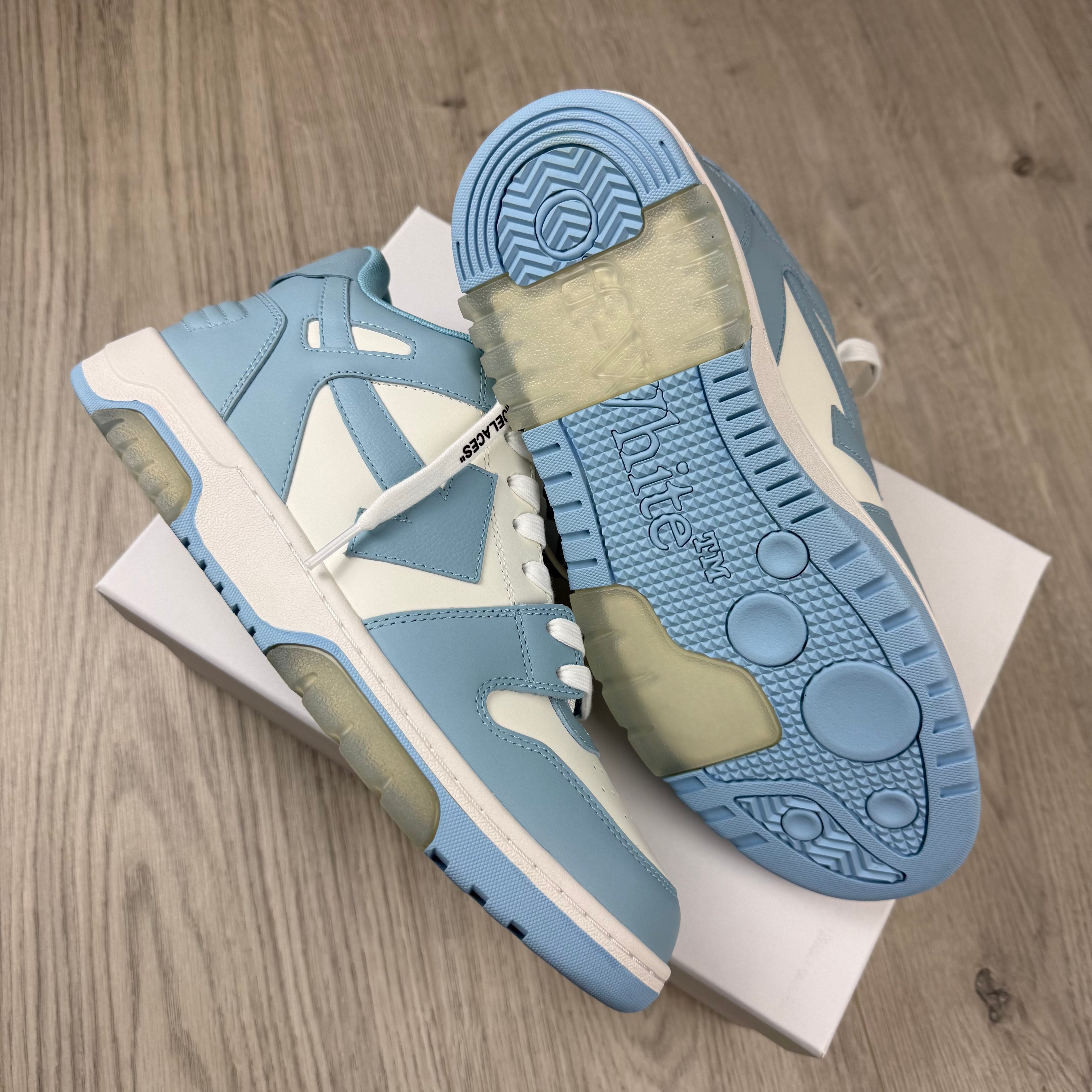 Off-White 'Out Of Office' Sneakers - White/Blue