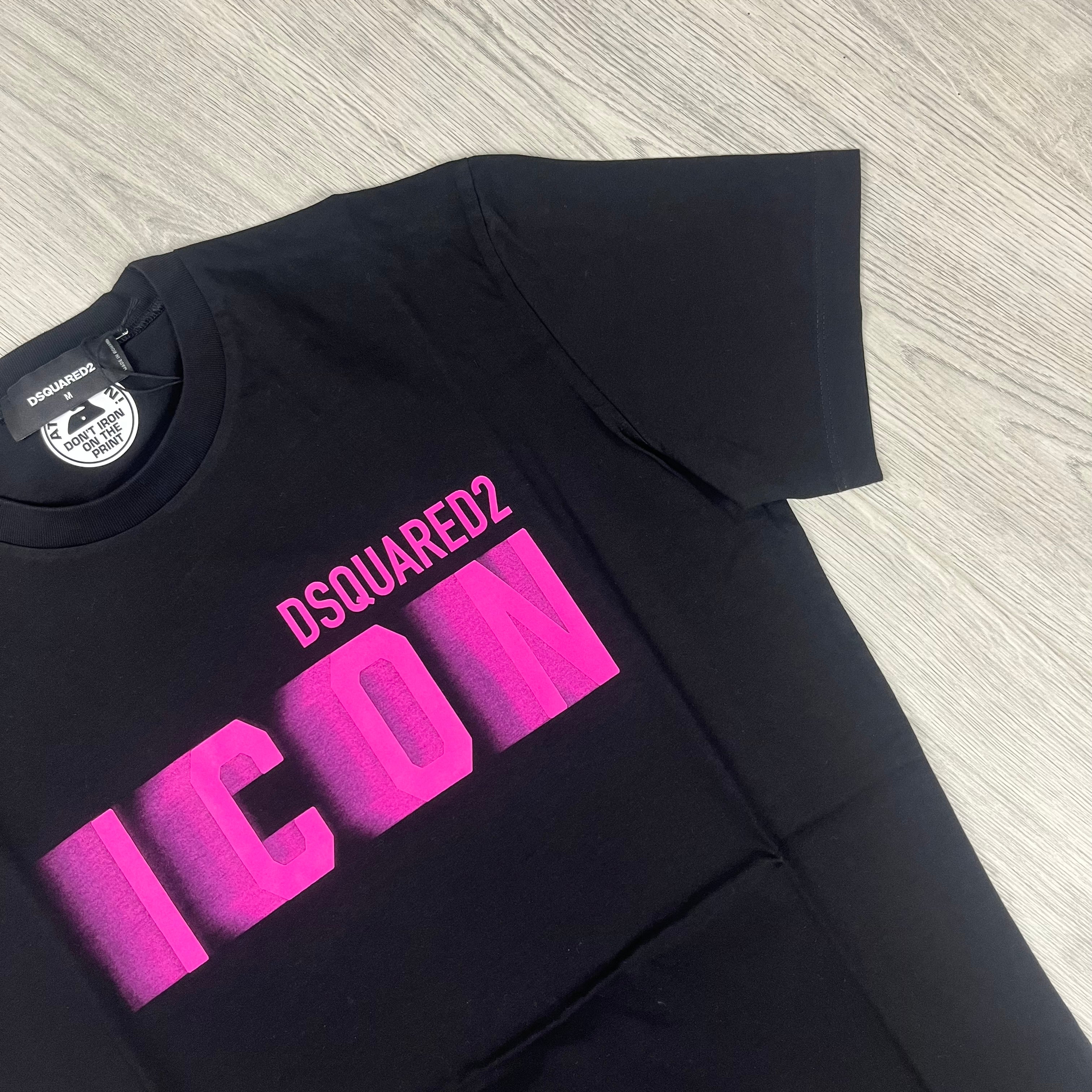 DSQUARED2 ICON T-Shirt - Black DSQUARED2 ICON T-Shirt - Black