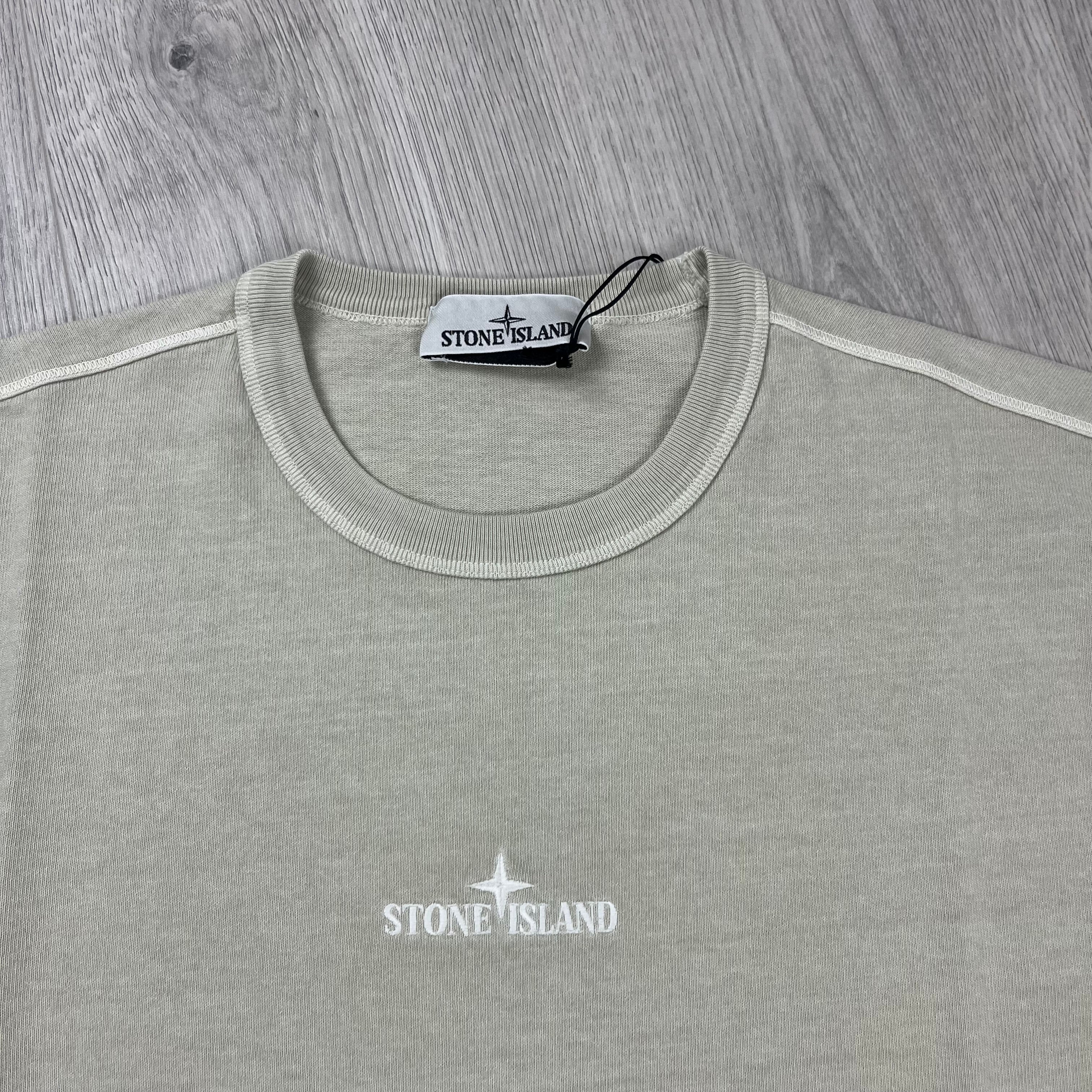 Stone Island Oversized T-Shirt - Plaster