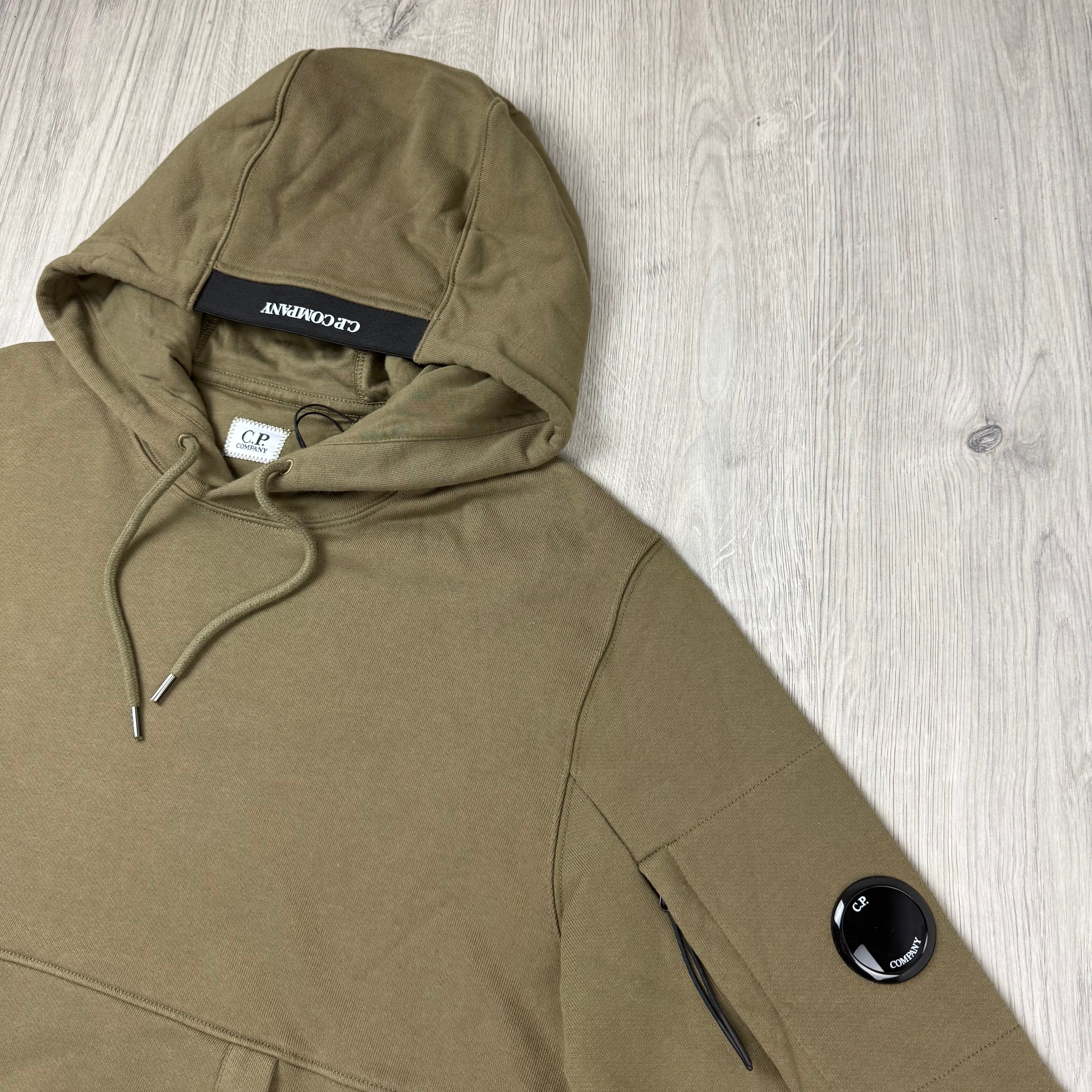 CP Company | Men's Pullover Hoodie | Pistachio Shell | Outlet Sale