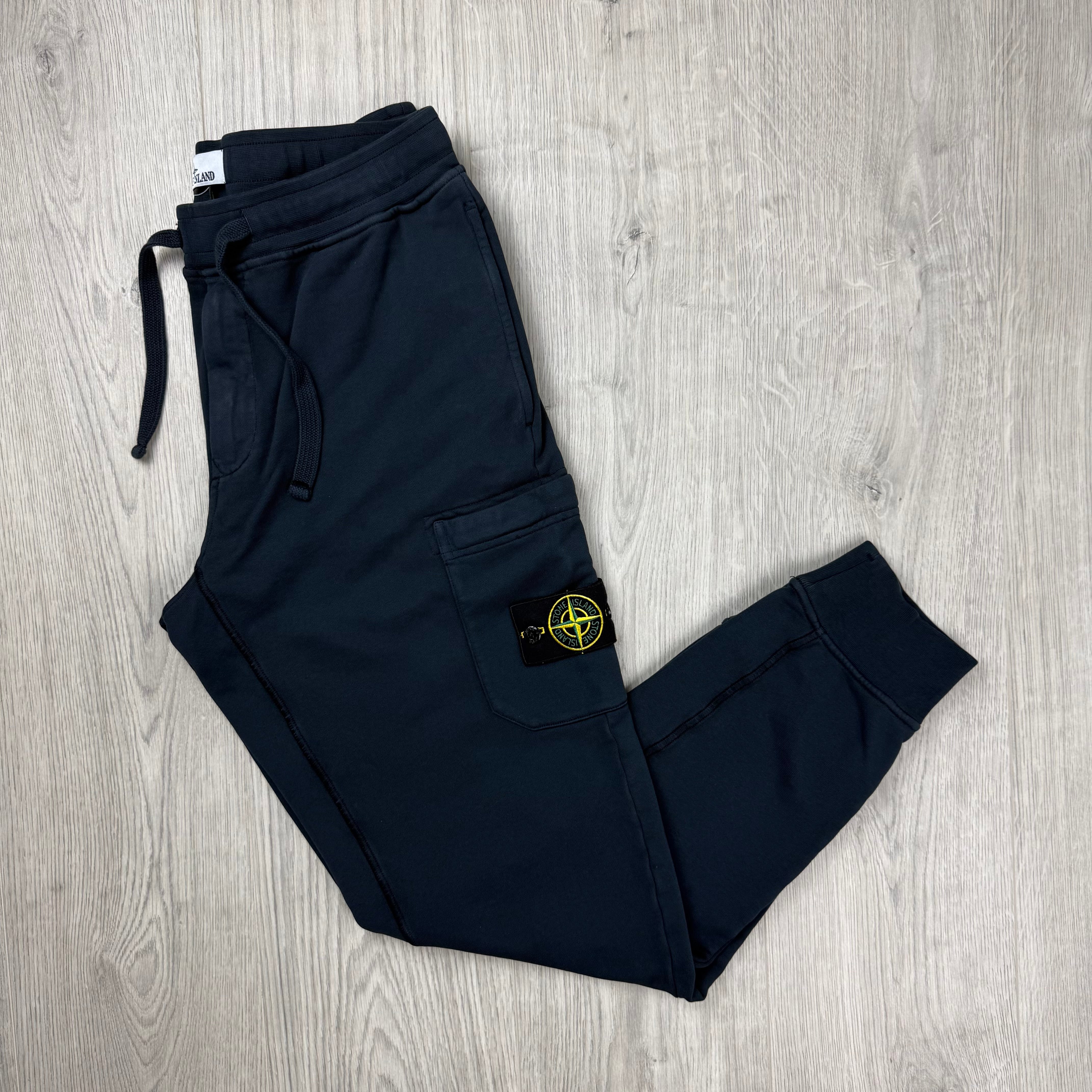 Stone Island Dyed Sweatpants - Navy