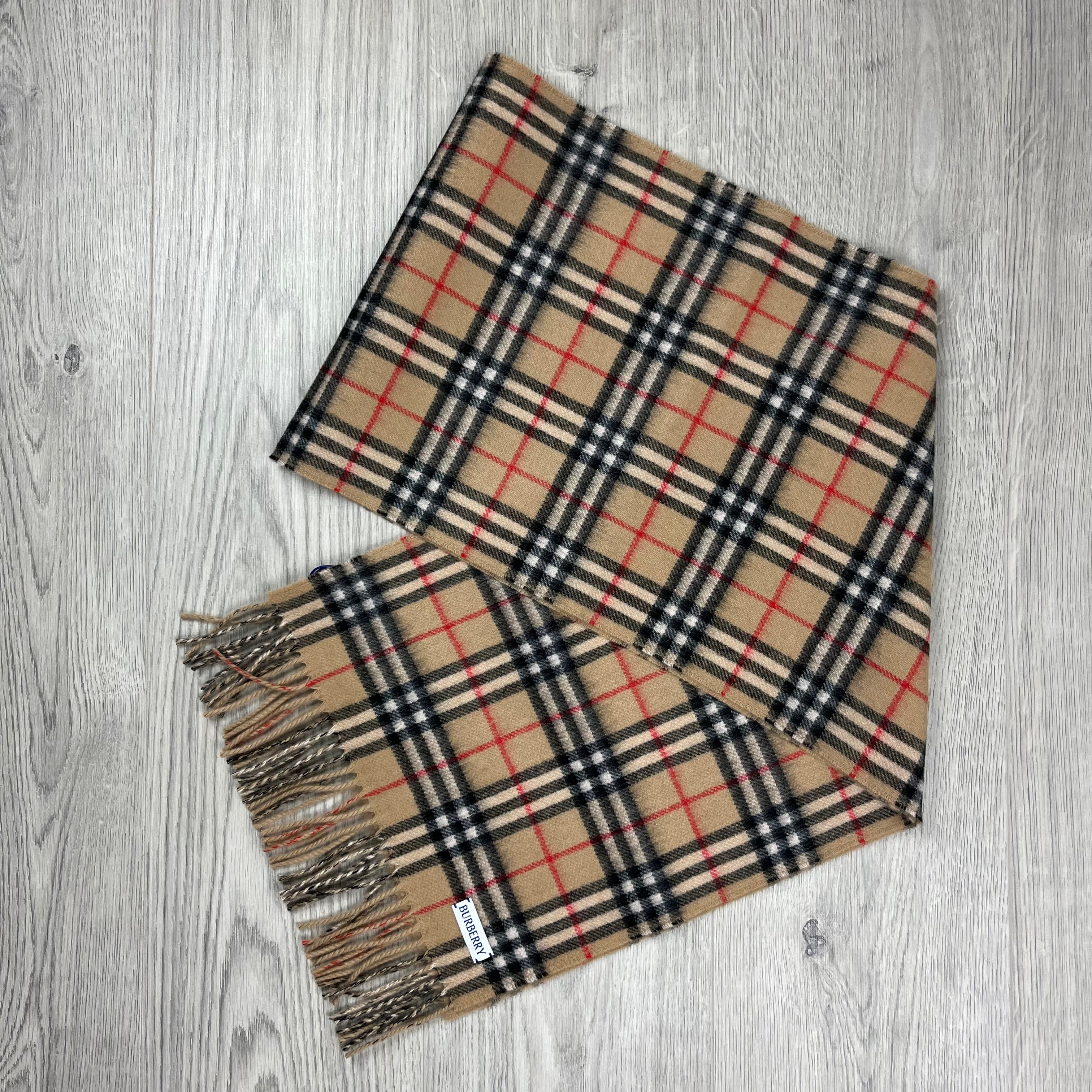 Burberry Cashmere Scarf - Beige