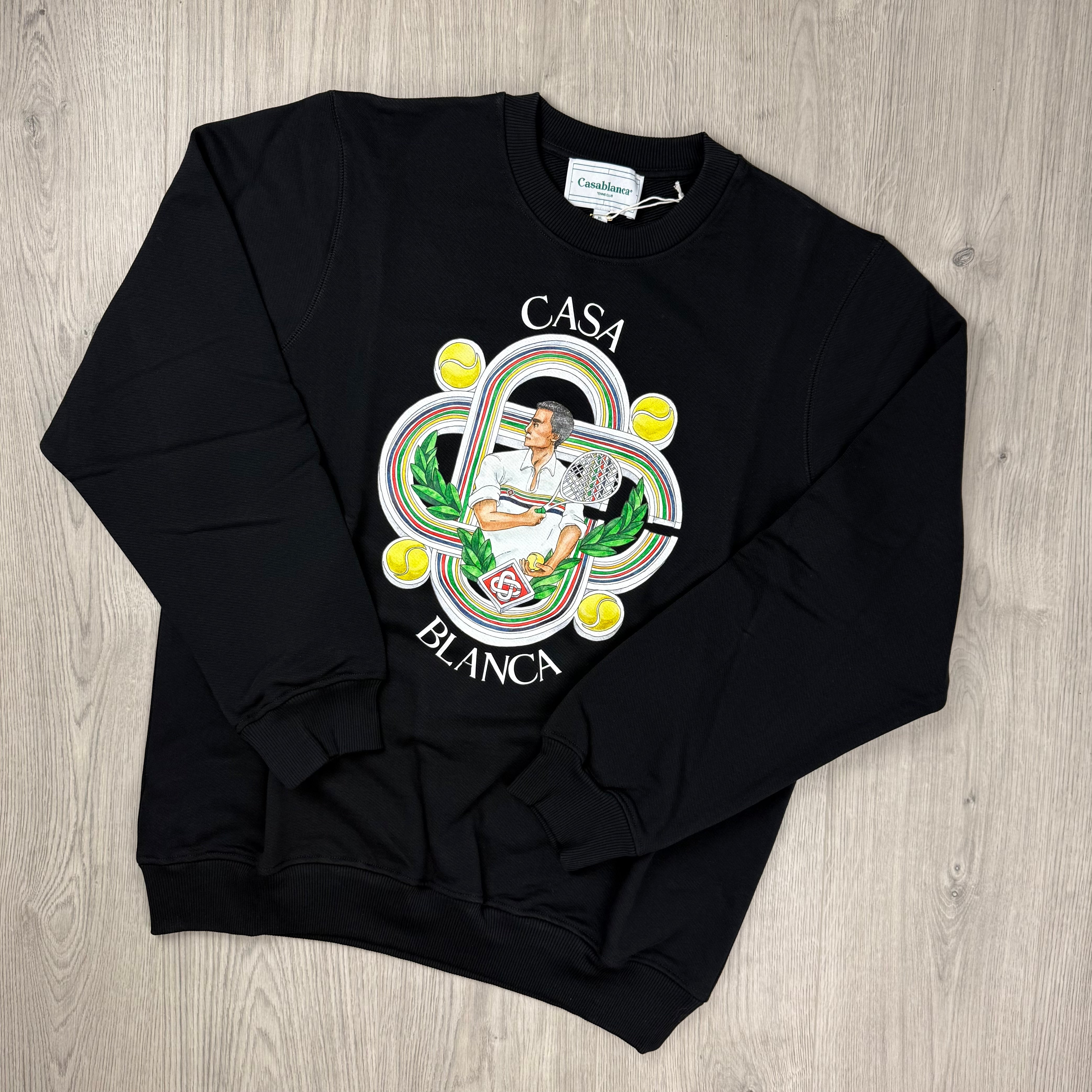 Casablanca 'Le Joueur' Sweatshirt - Black