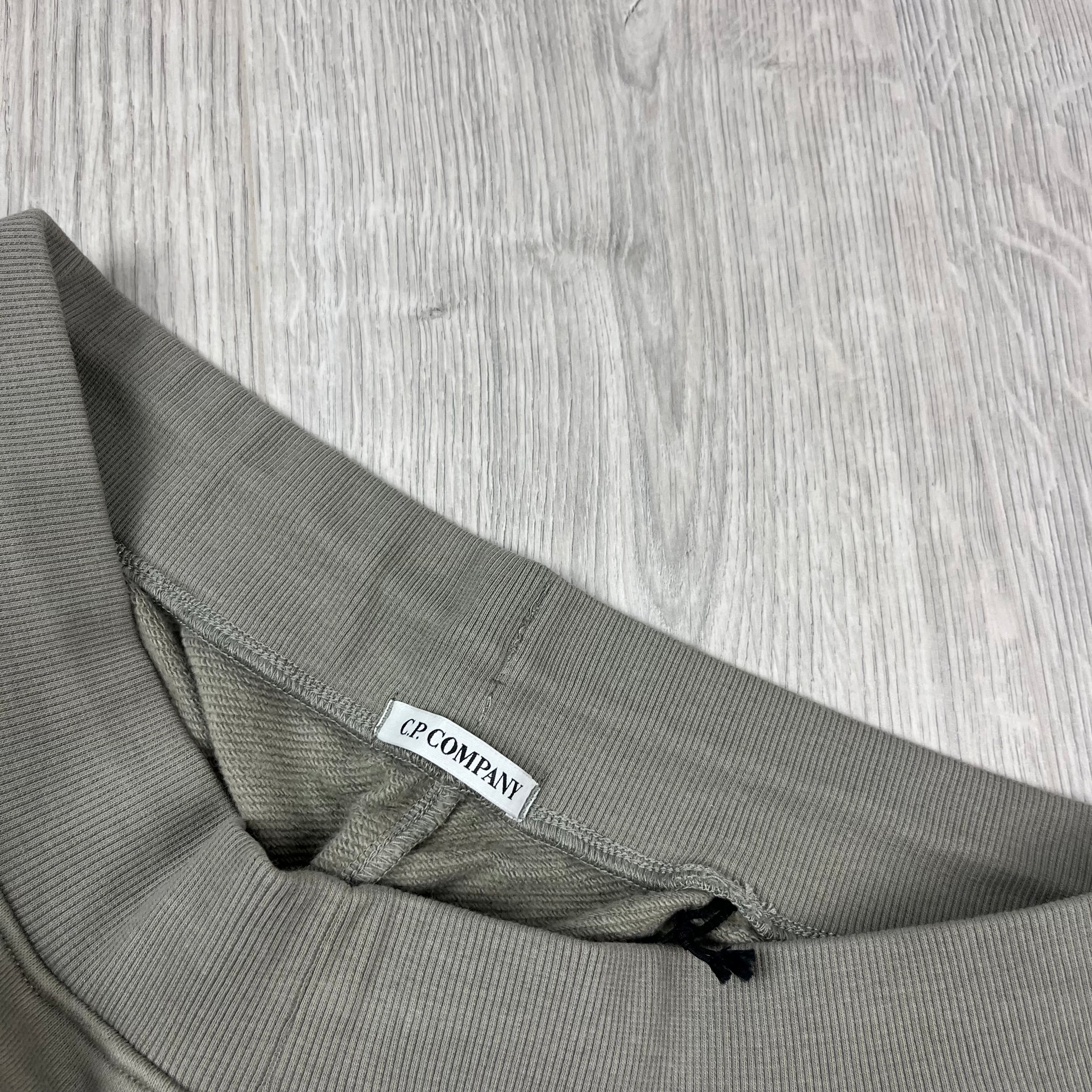 CP Company Raised Fleece Sweatpants - Fallen Rock