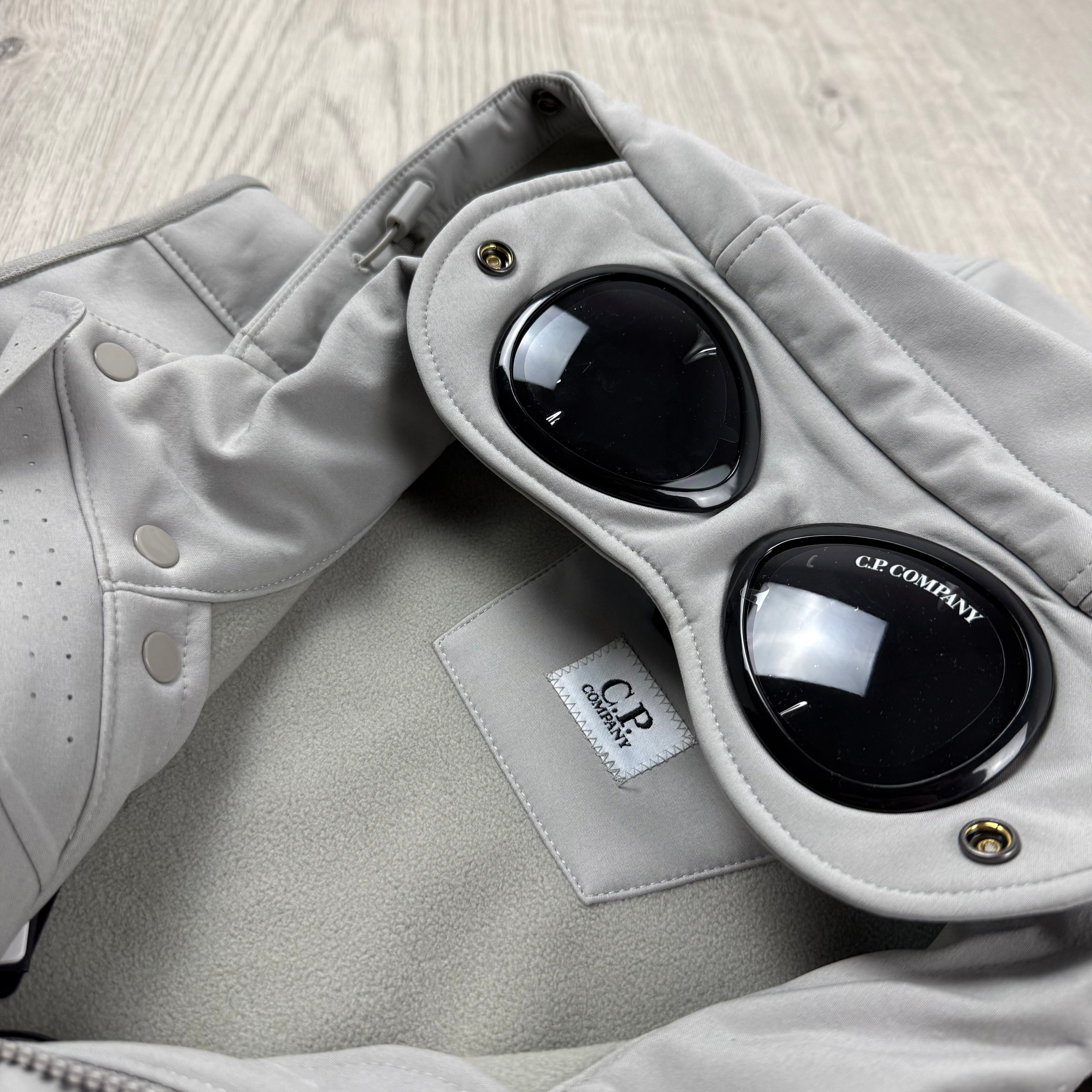 CP Company | Men's Goggle Shell Gilet | London Fog | Outlet Sale