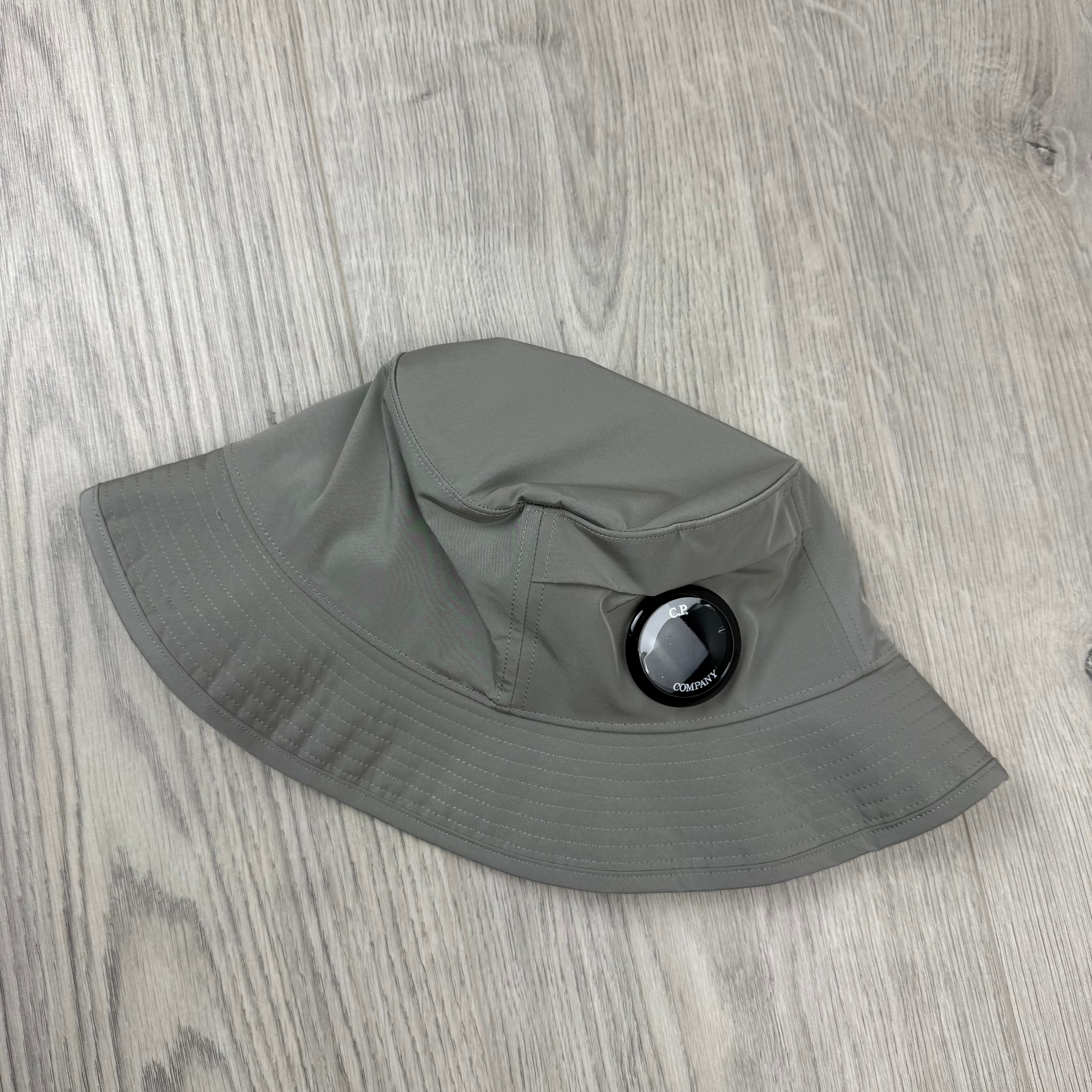CP Company | Men's Chrome Bucket Hat | Black | Outlet Sale