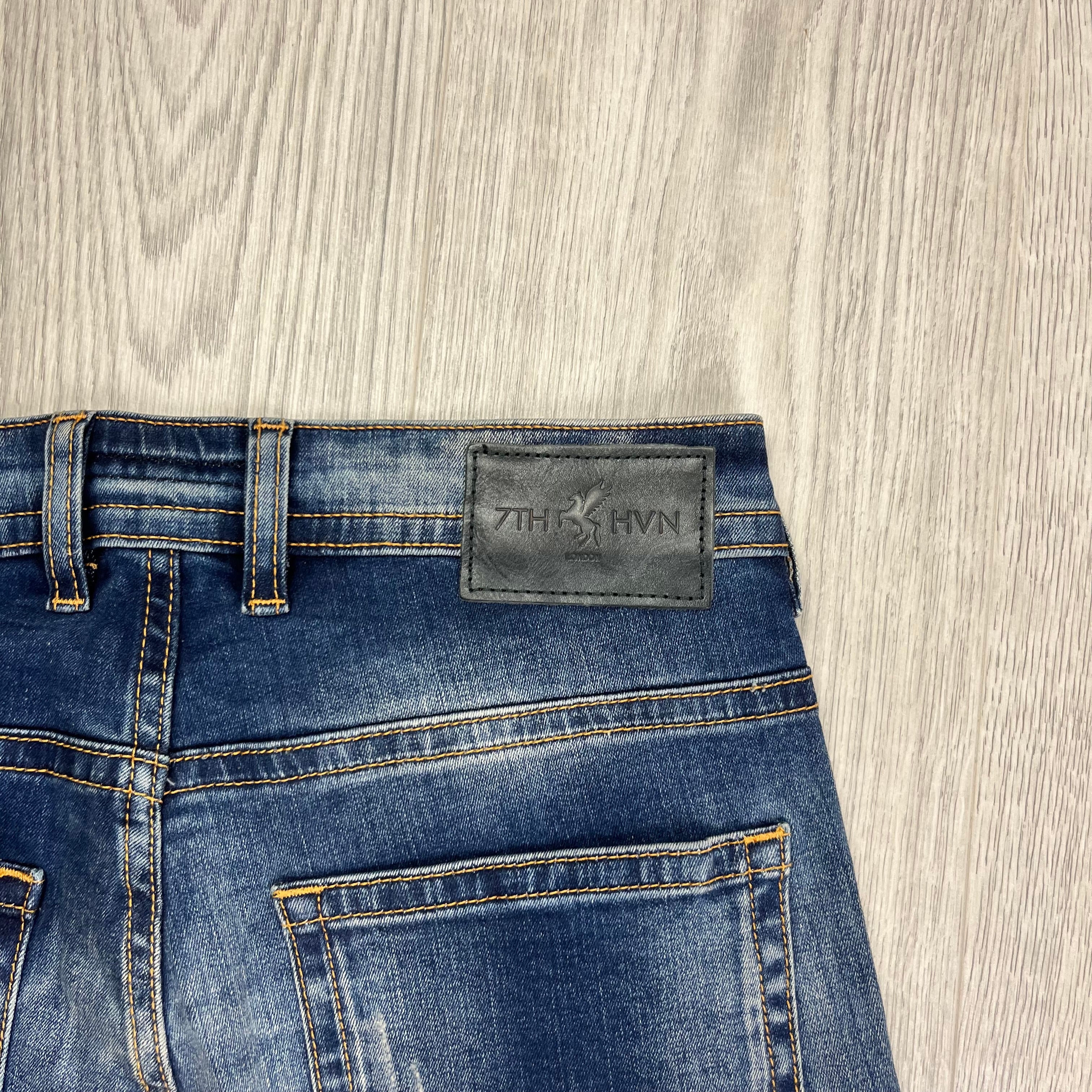 7TH HVN Slim Jeans - Blue