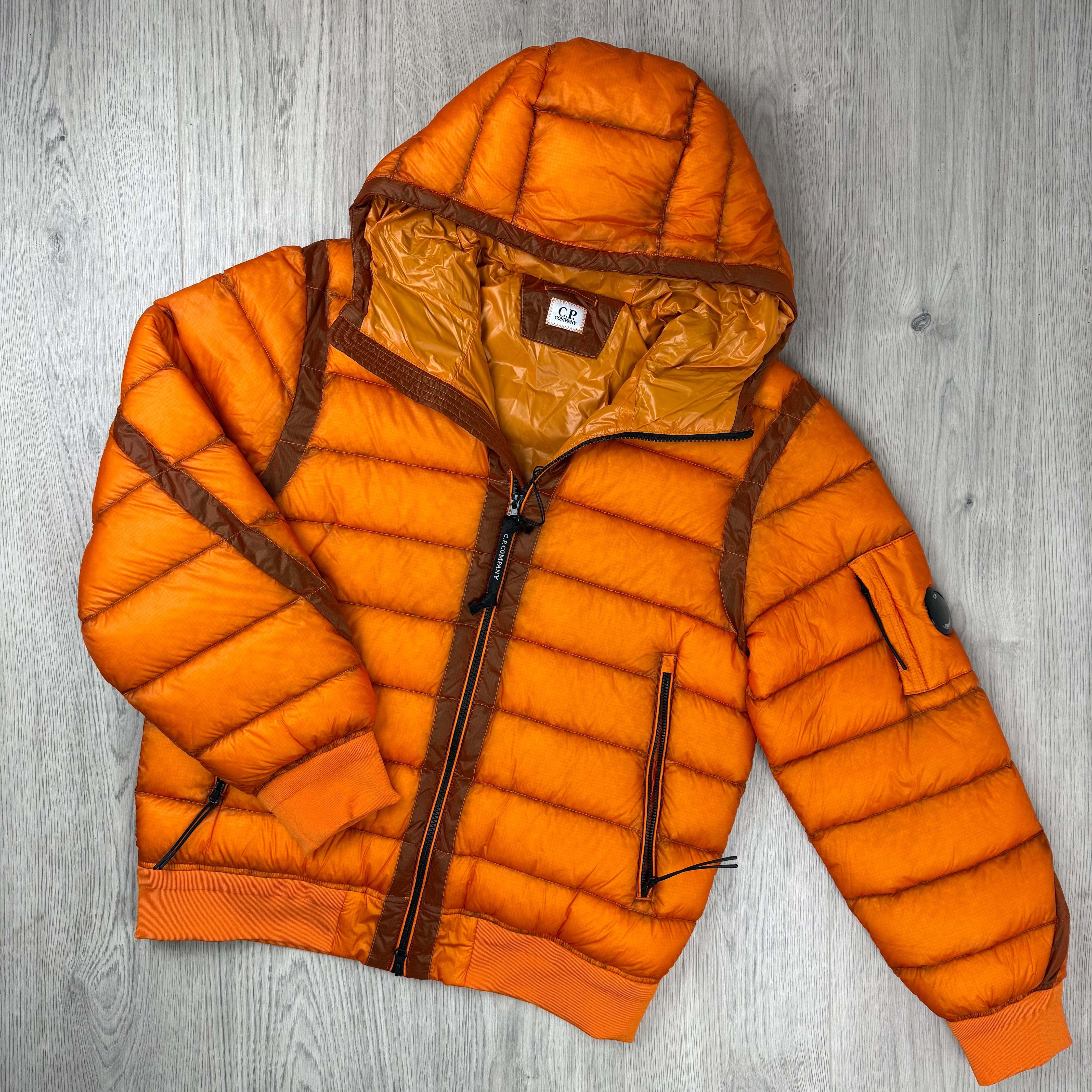 CP Company D.D. Goggle Jacket - Russet Orange