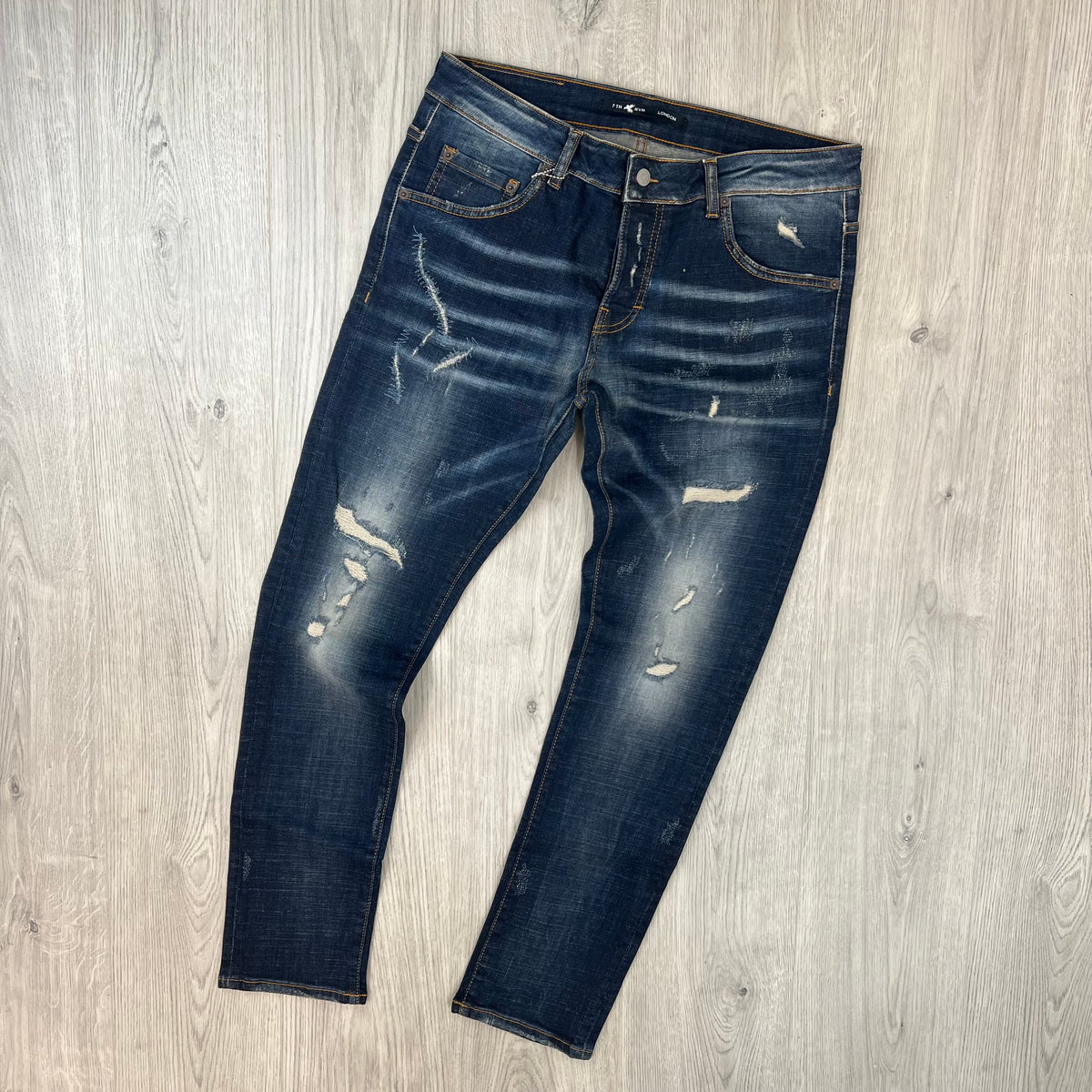 7TH HVN Slim Jeans - Blue