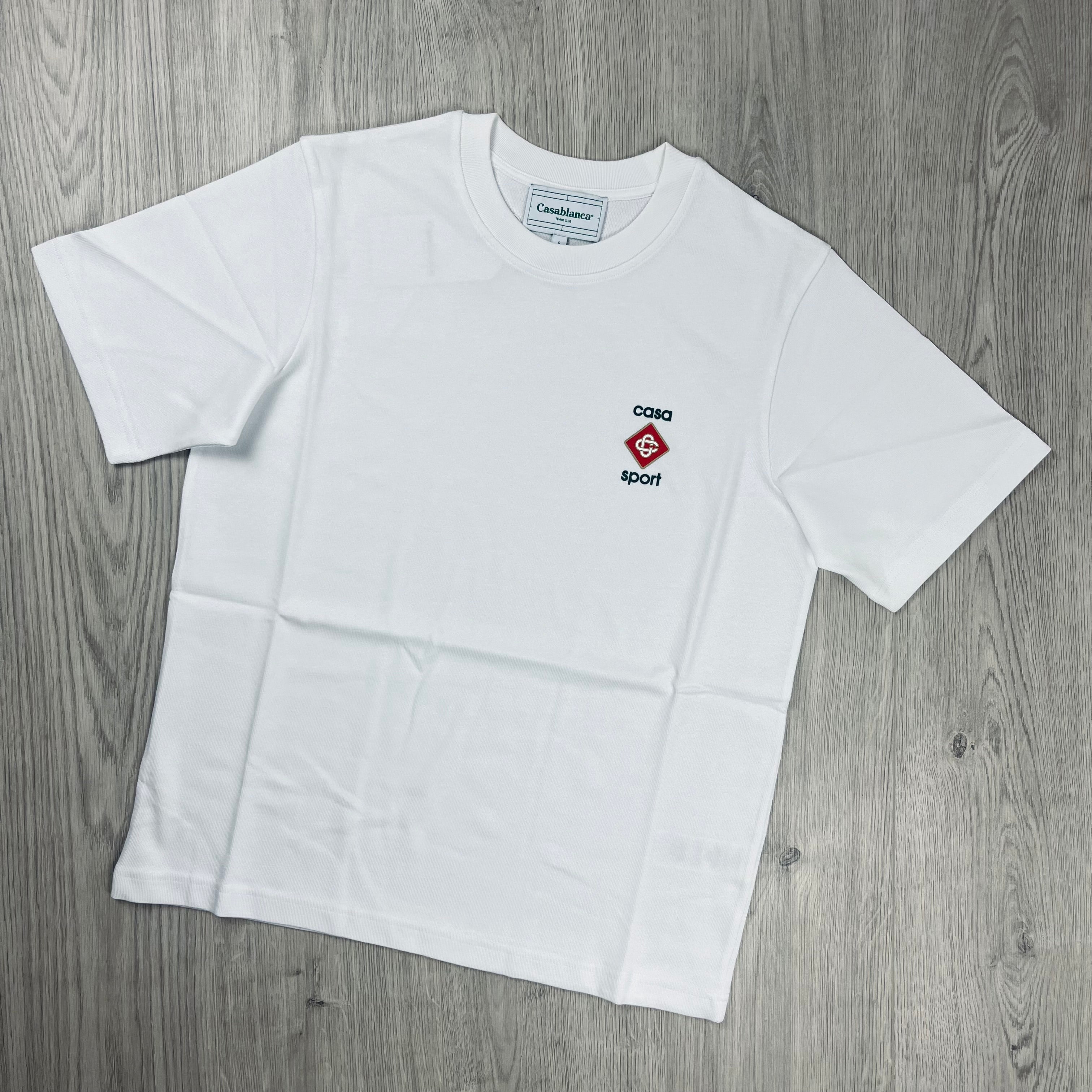 Casablanca Tシャツ Lサイズ ホワイト Casablanca Logo T-Shirt - White