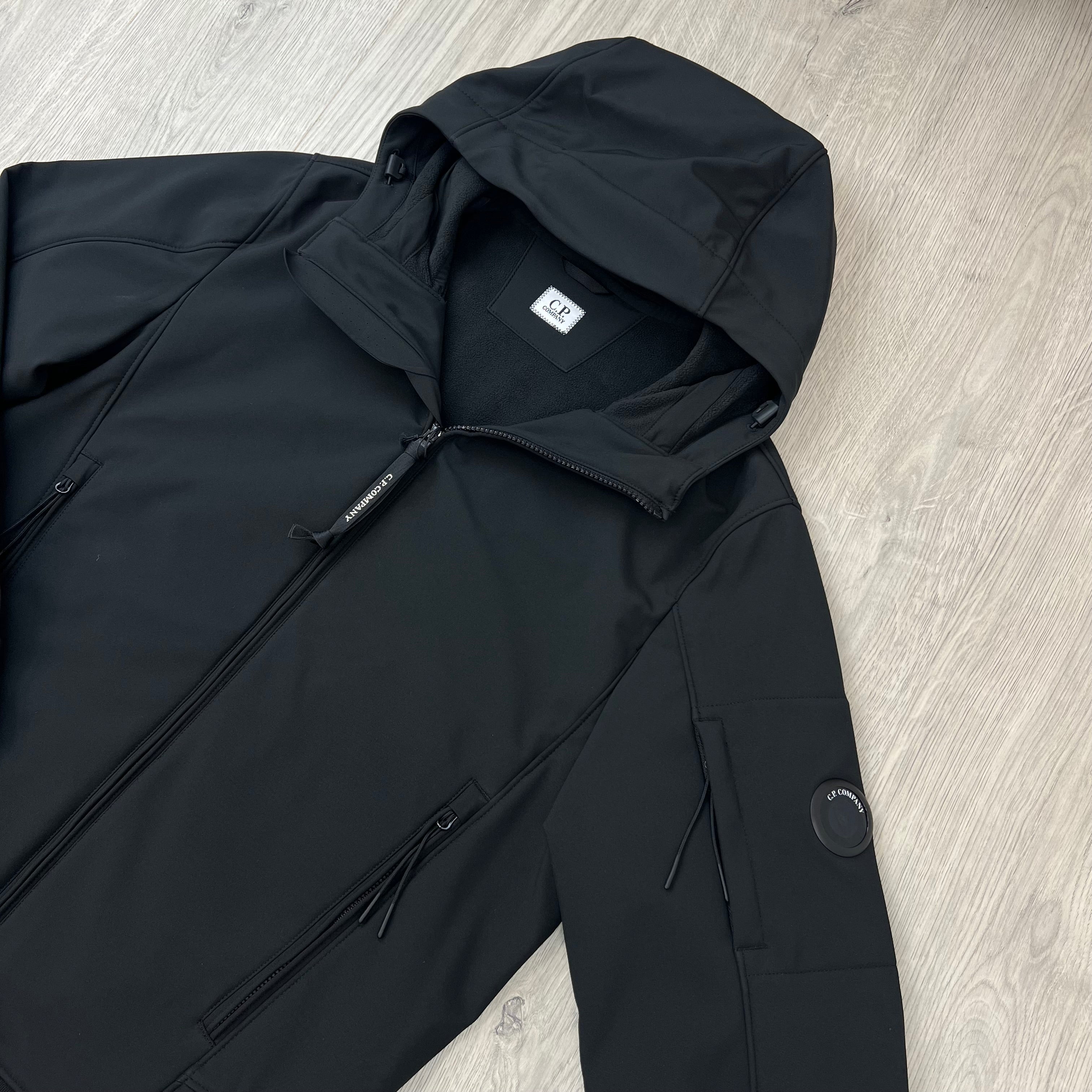 CP Company | Men's Shell-R Jacket | Black | Outlet Sale