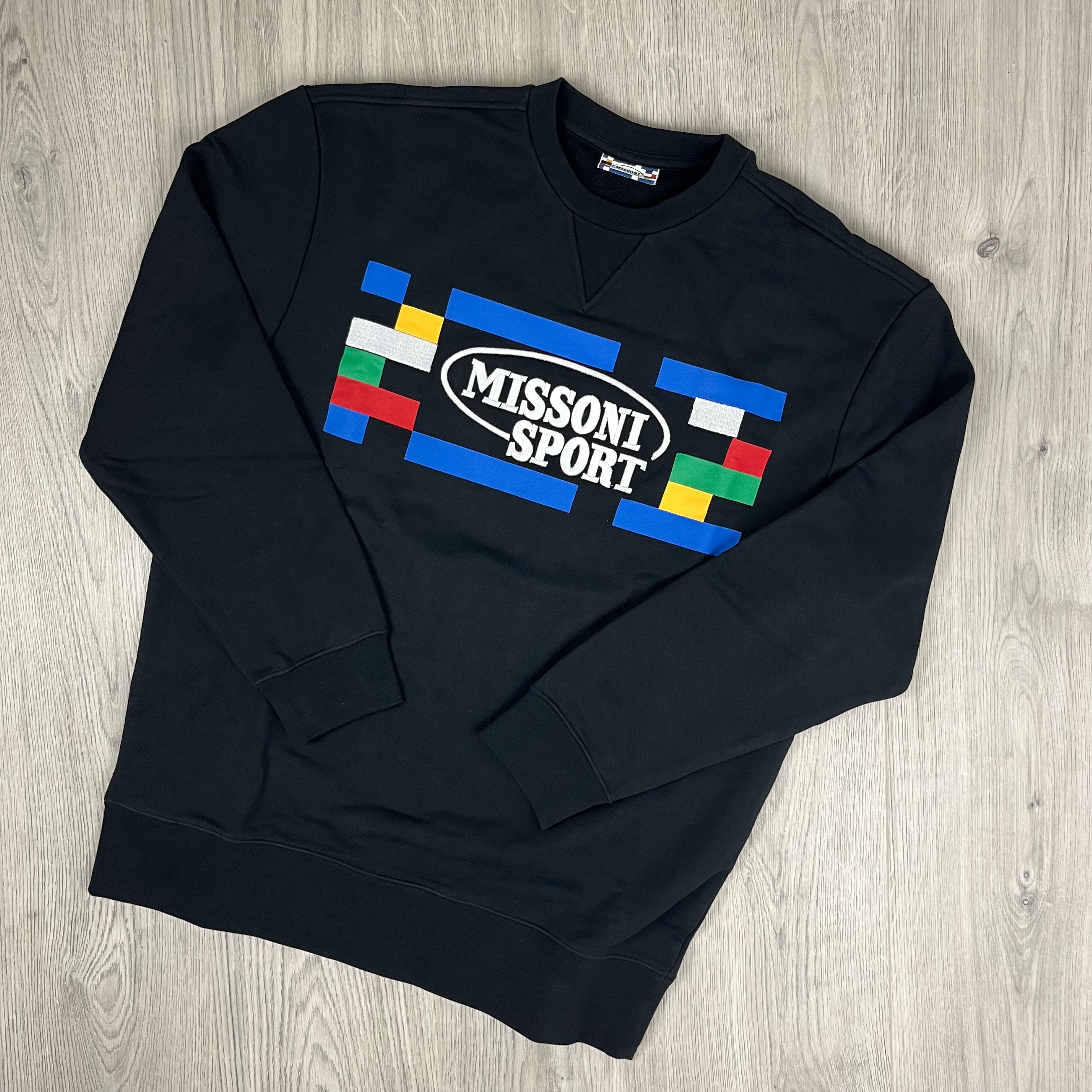 Missoni | Men's Sport Legacy Sweatshirt | Black | Outlet Sale