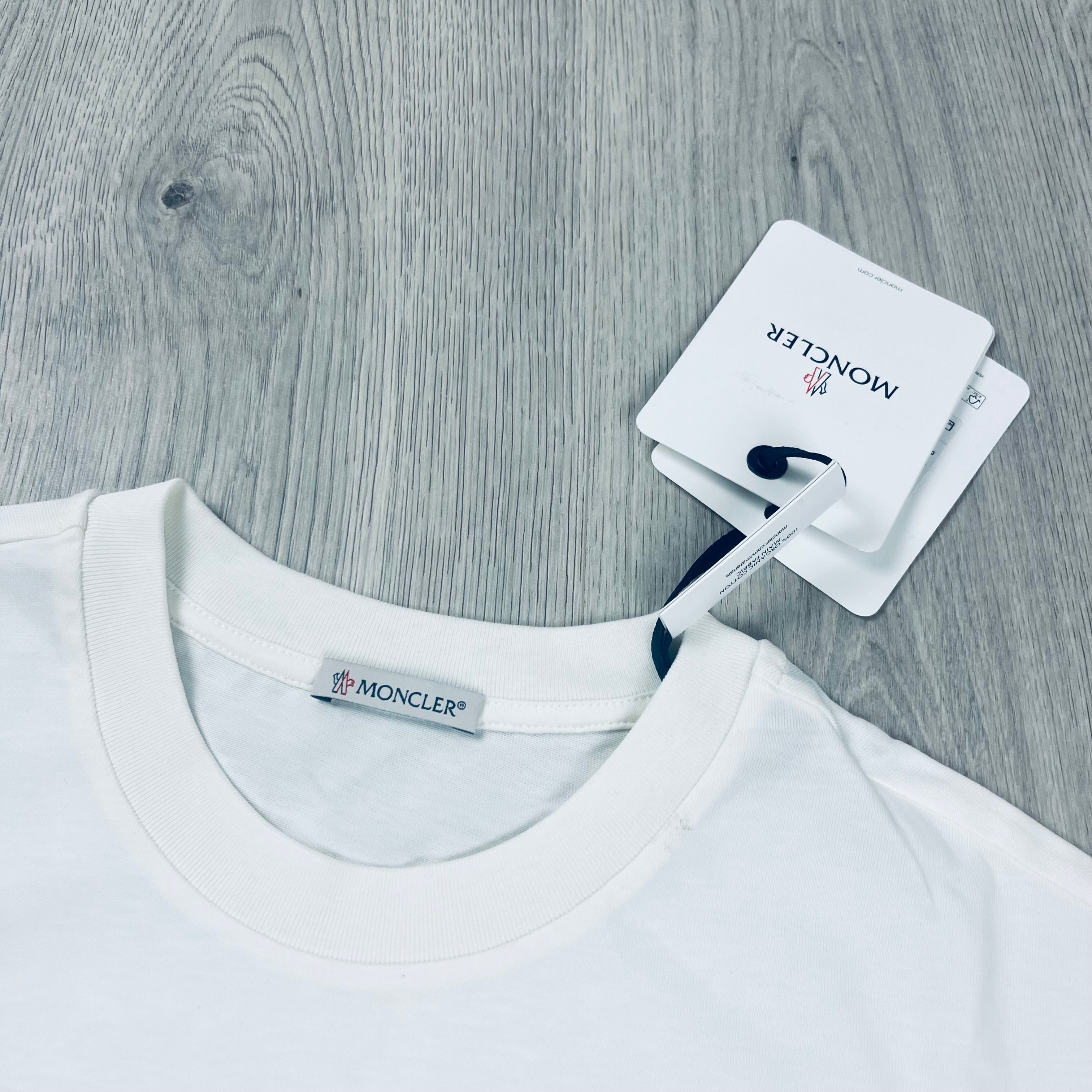 Moncler Flocked T-Shirt - White