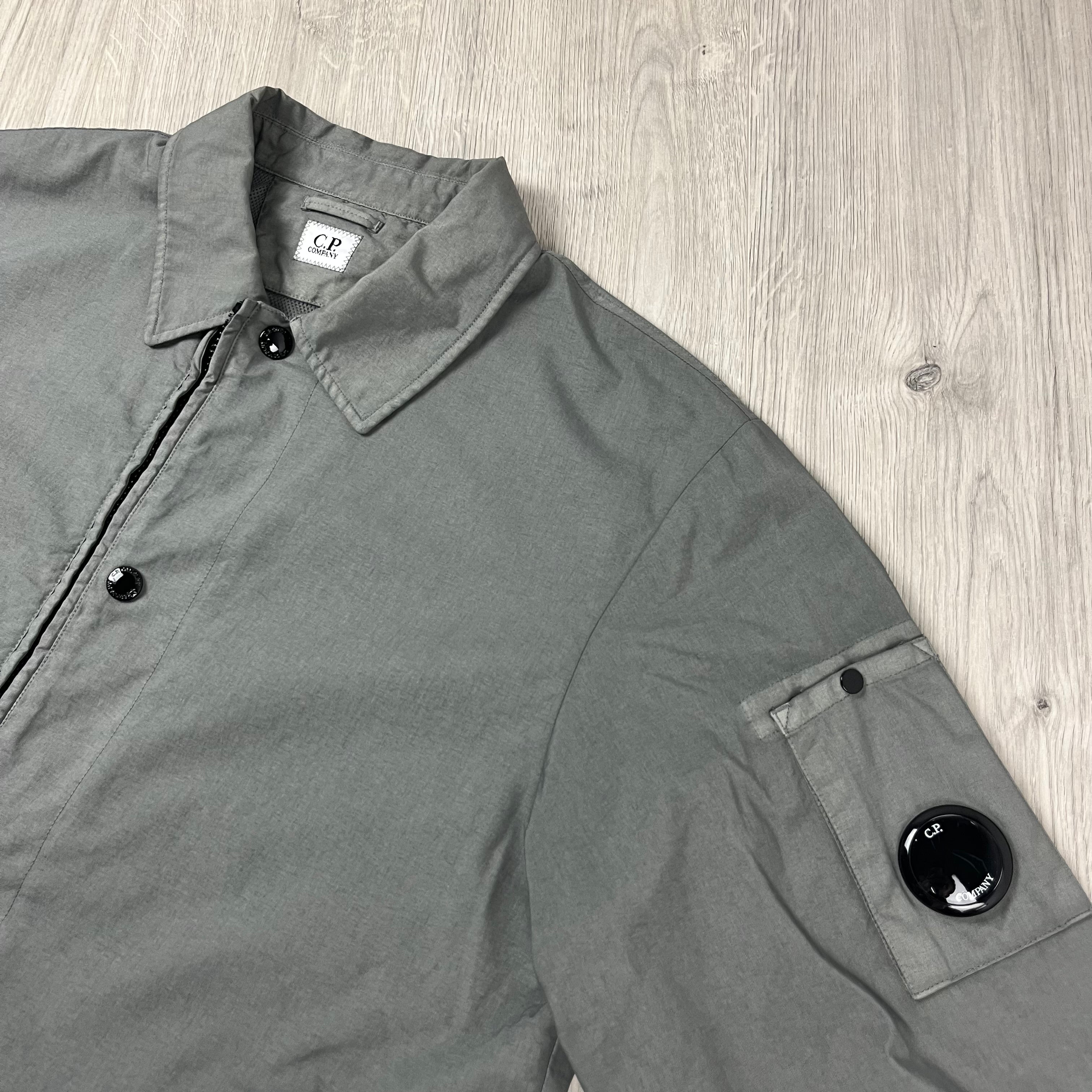 CP Company Taylon-P Overshirt - Gunmetal