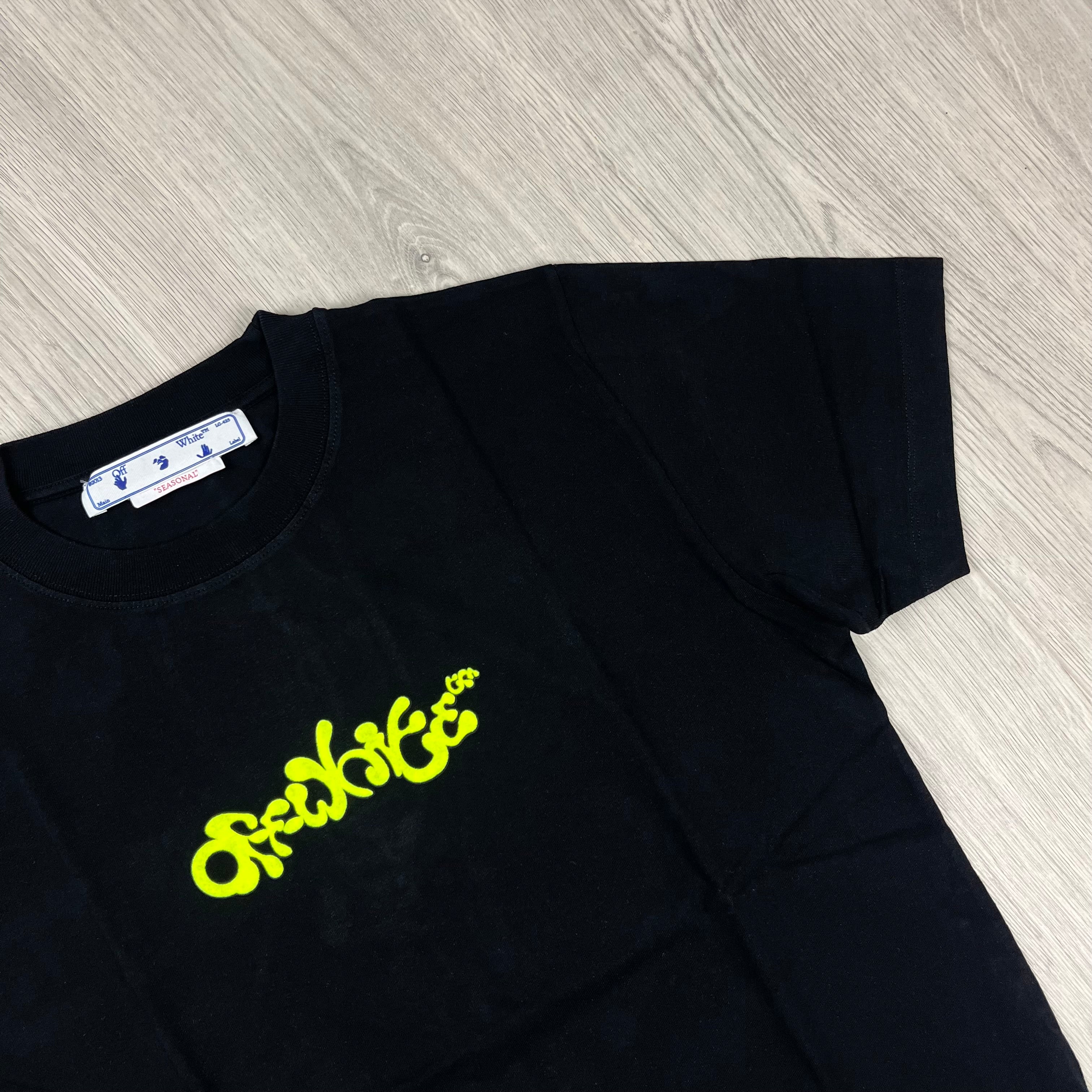 Off White Opposite T Shirt Black