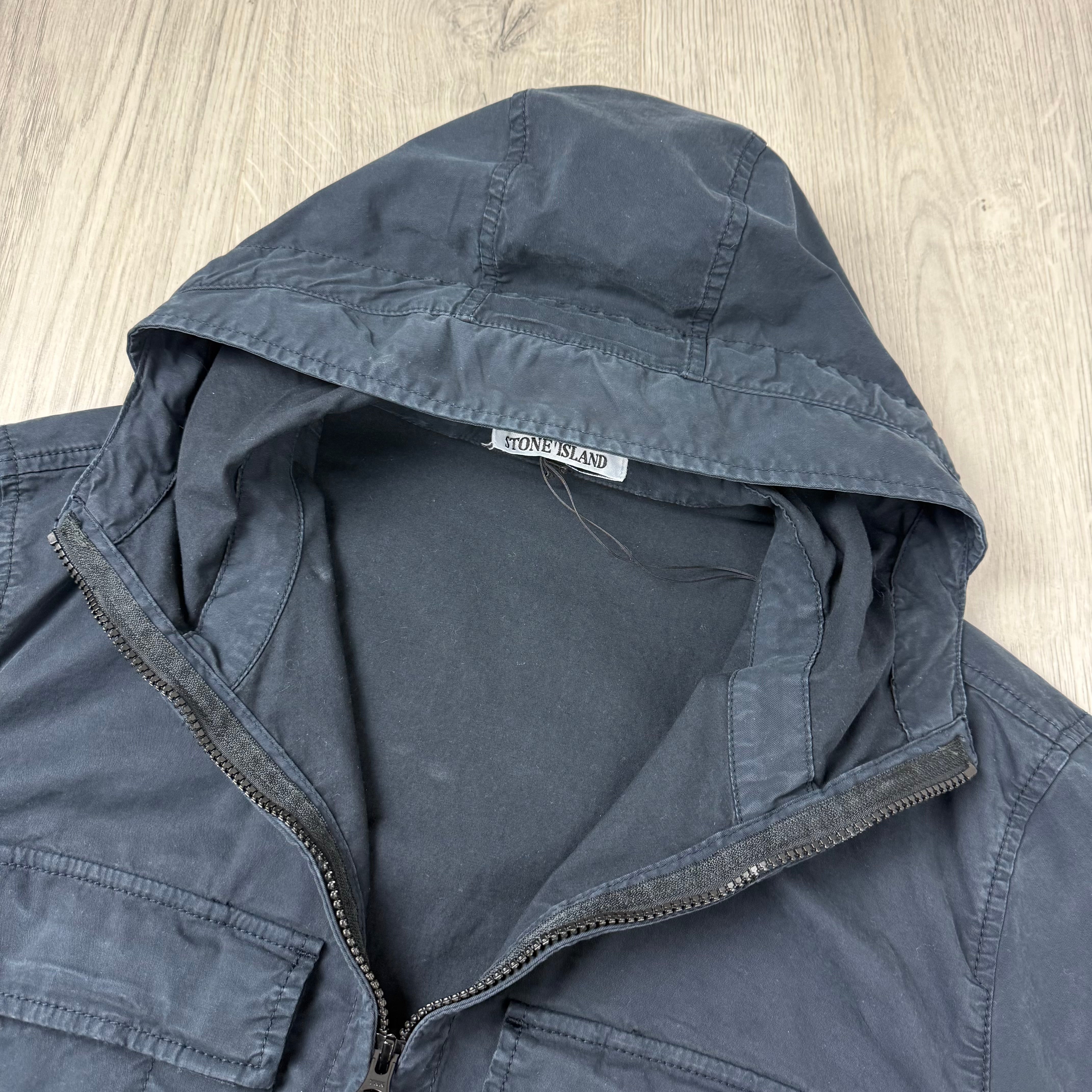 Stone Island Supima Jacket - Navy Blue