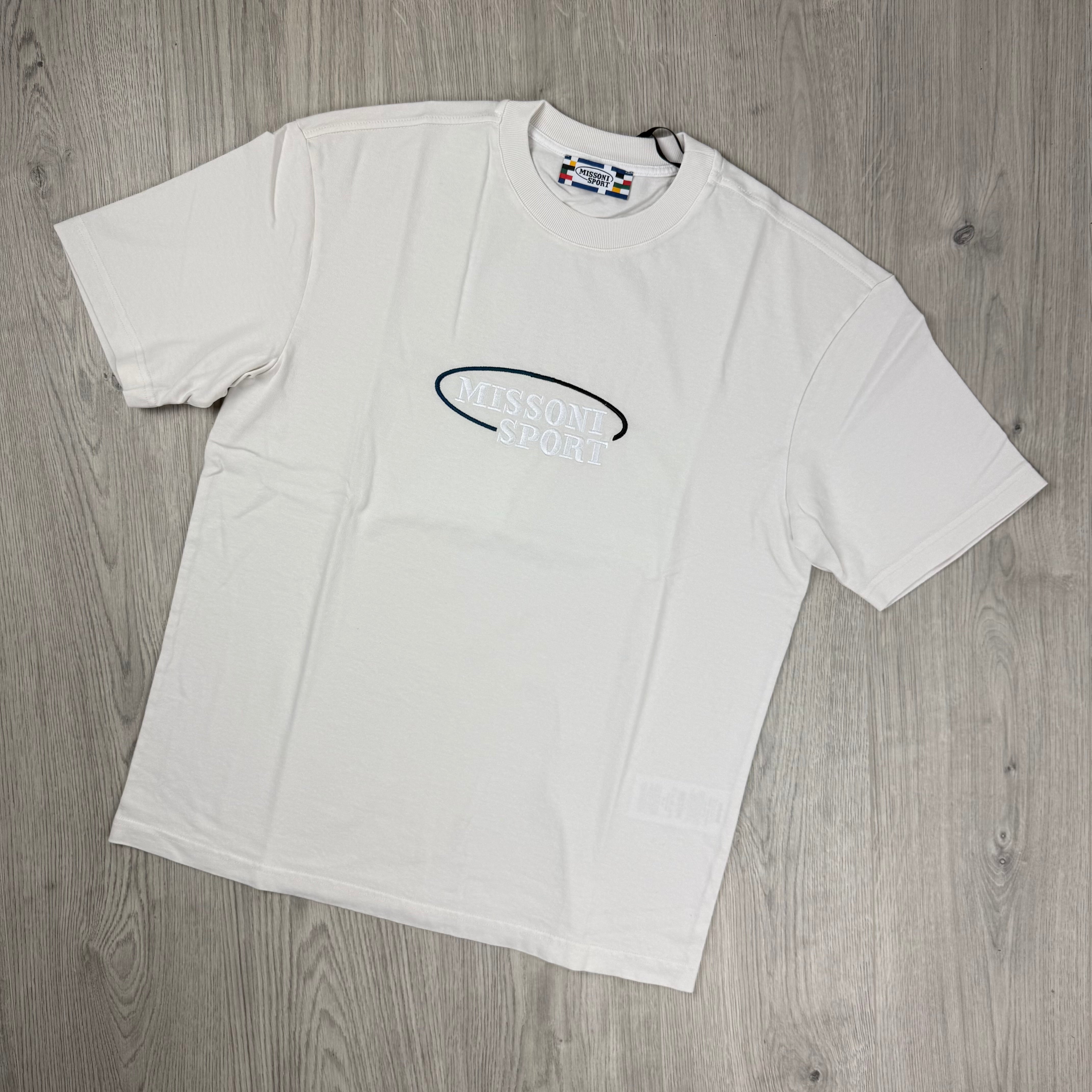 Missoni | Men's Sport T-Shirt | White | Outlet Sale