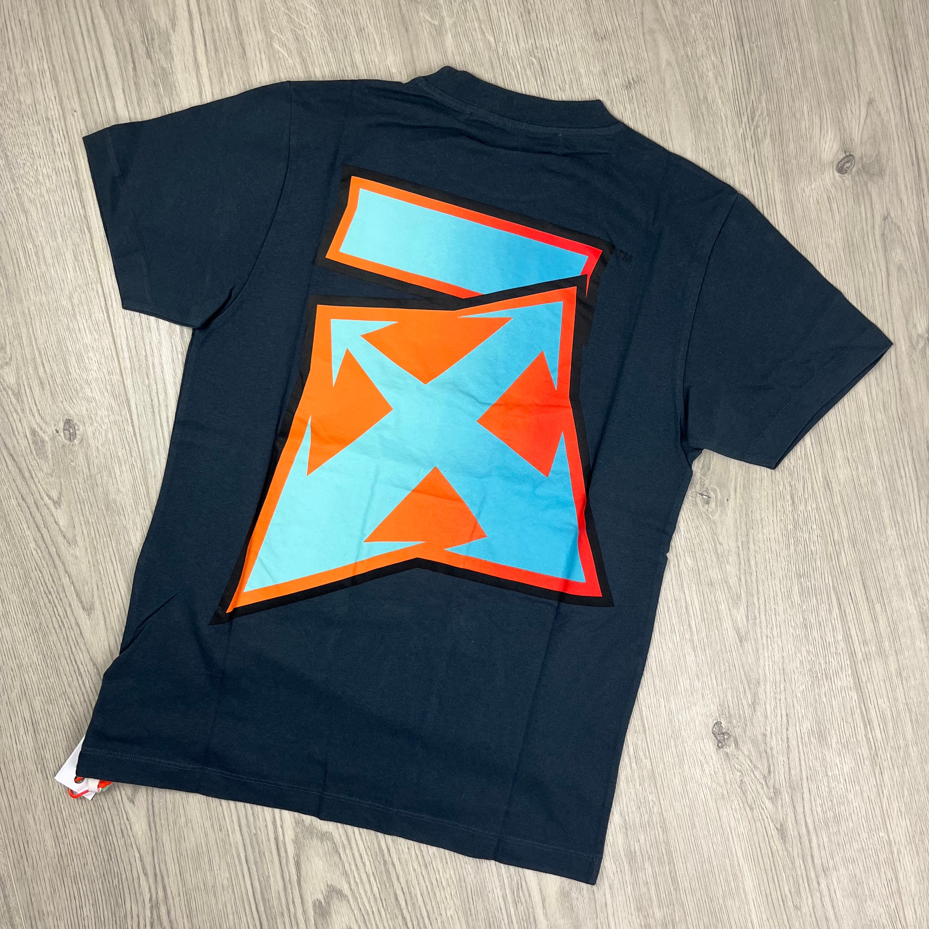 Off-White Thunder T-Shirt - Navy