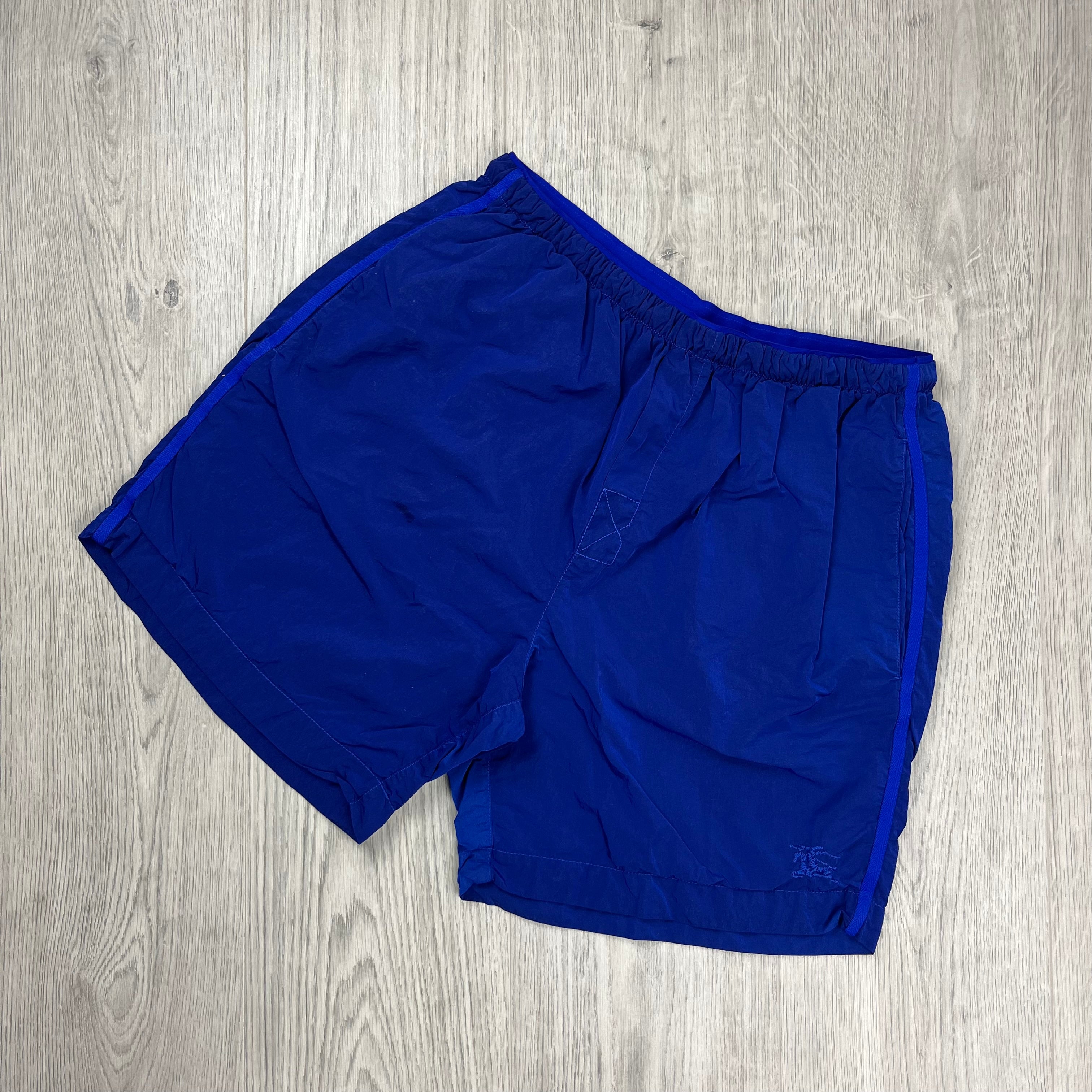 Burberry Nylon Swim Shorts - Blue