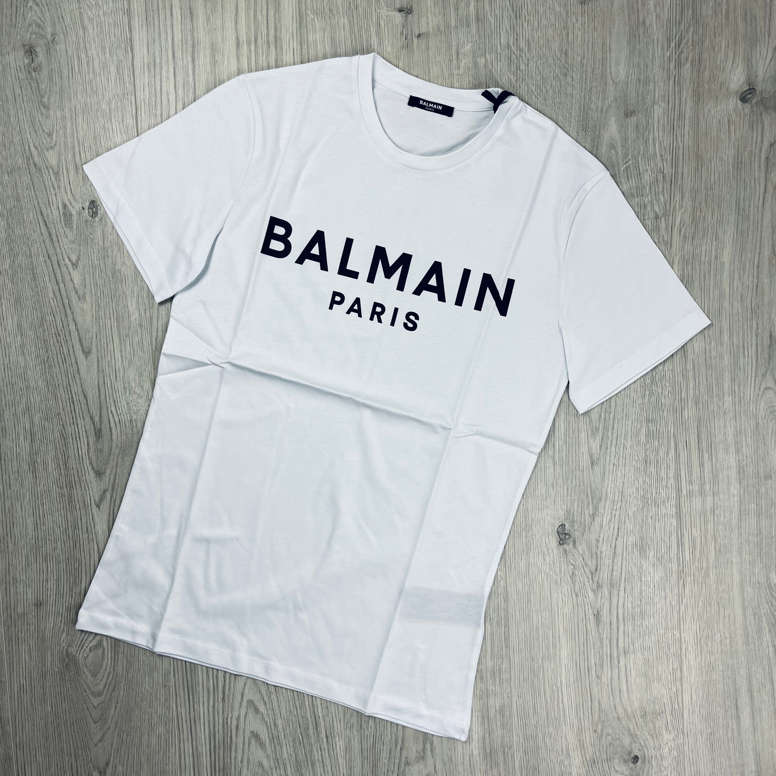 Balmain Printed T-Shirt - White