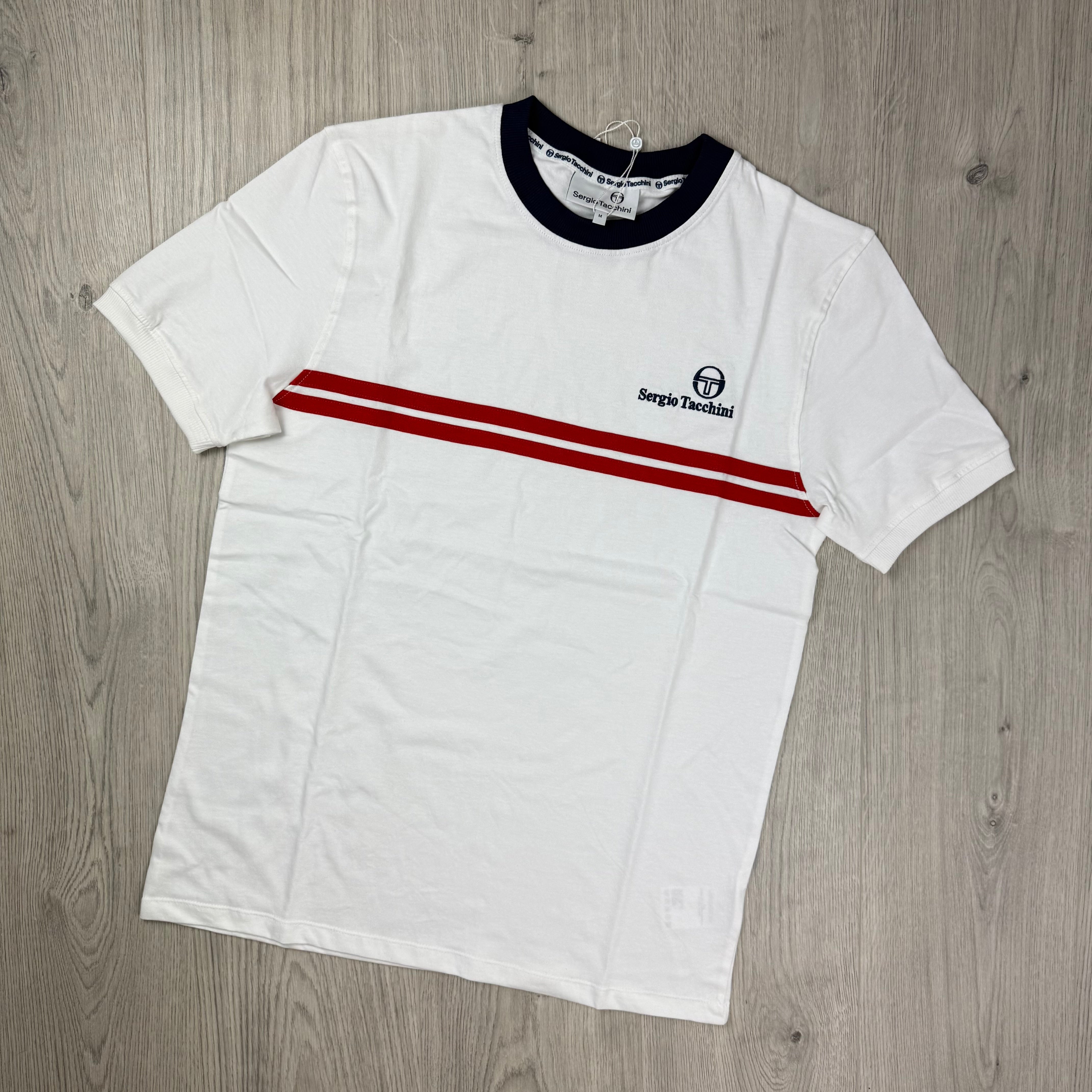 Sergio Tacchini 'New Supermac' T-Shirt - White