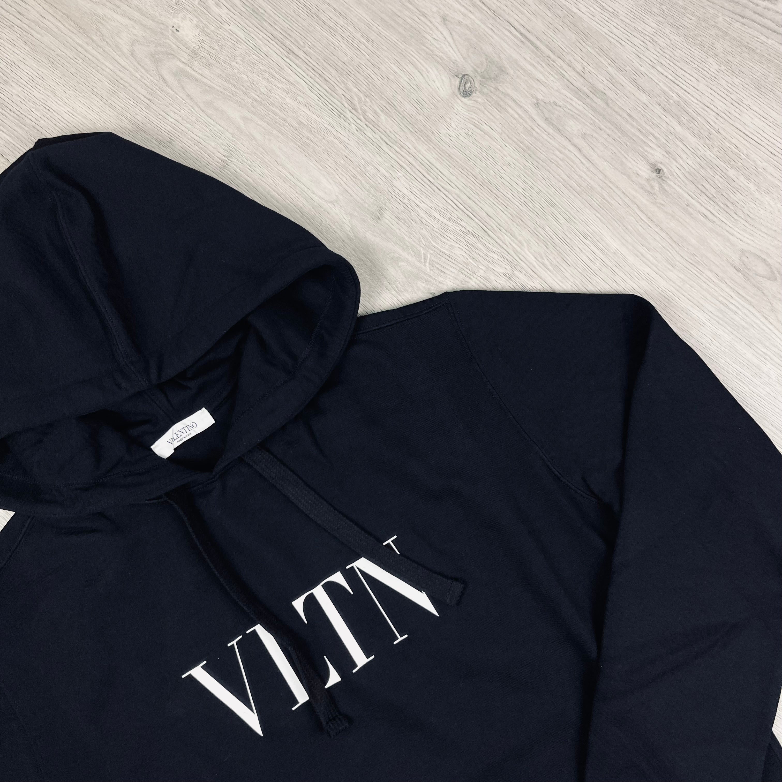 Valentino Garavani Hoodie in Black. On sale at Open Attire.