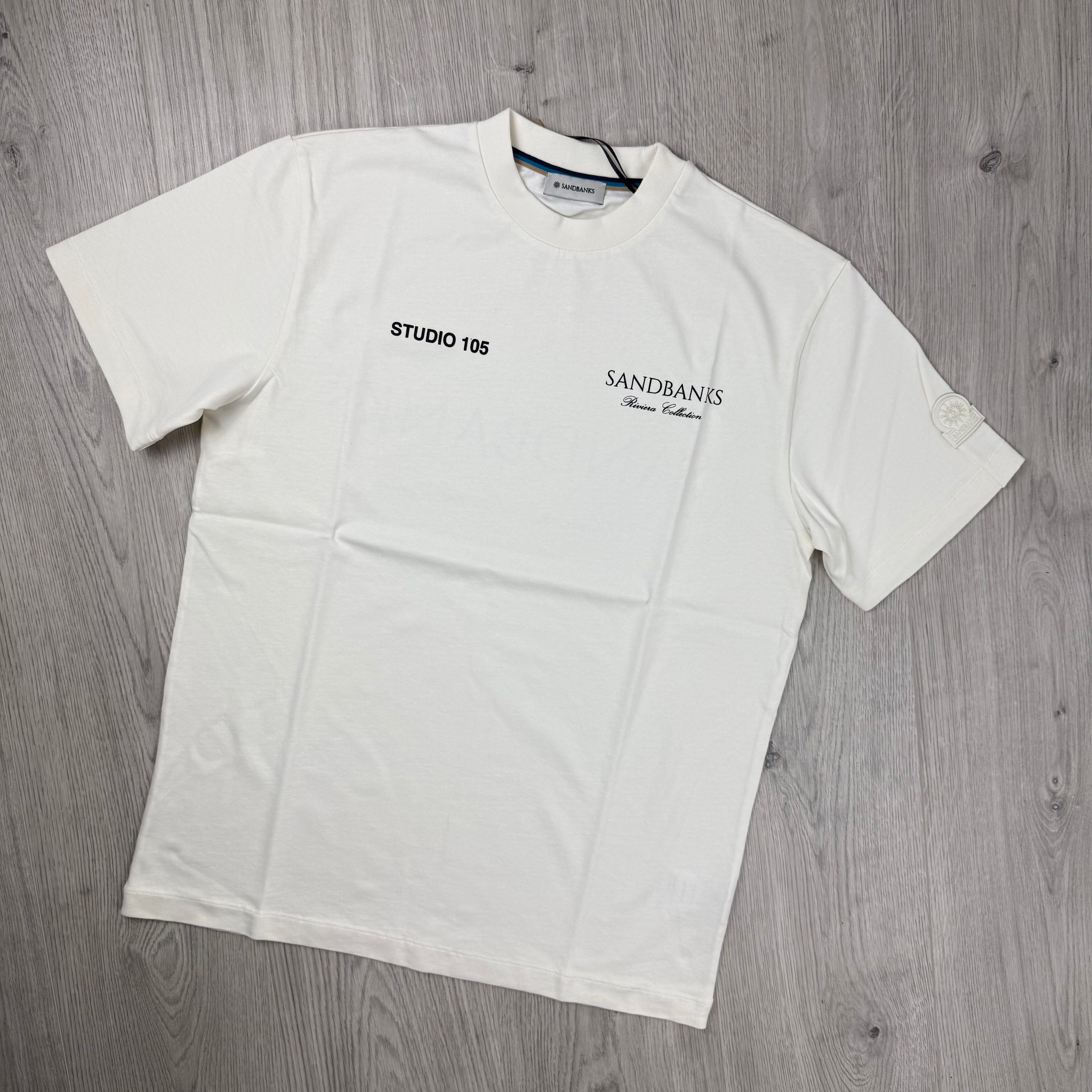 Sandbanks 'Riviera T-Shirt - Cream