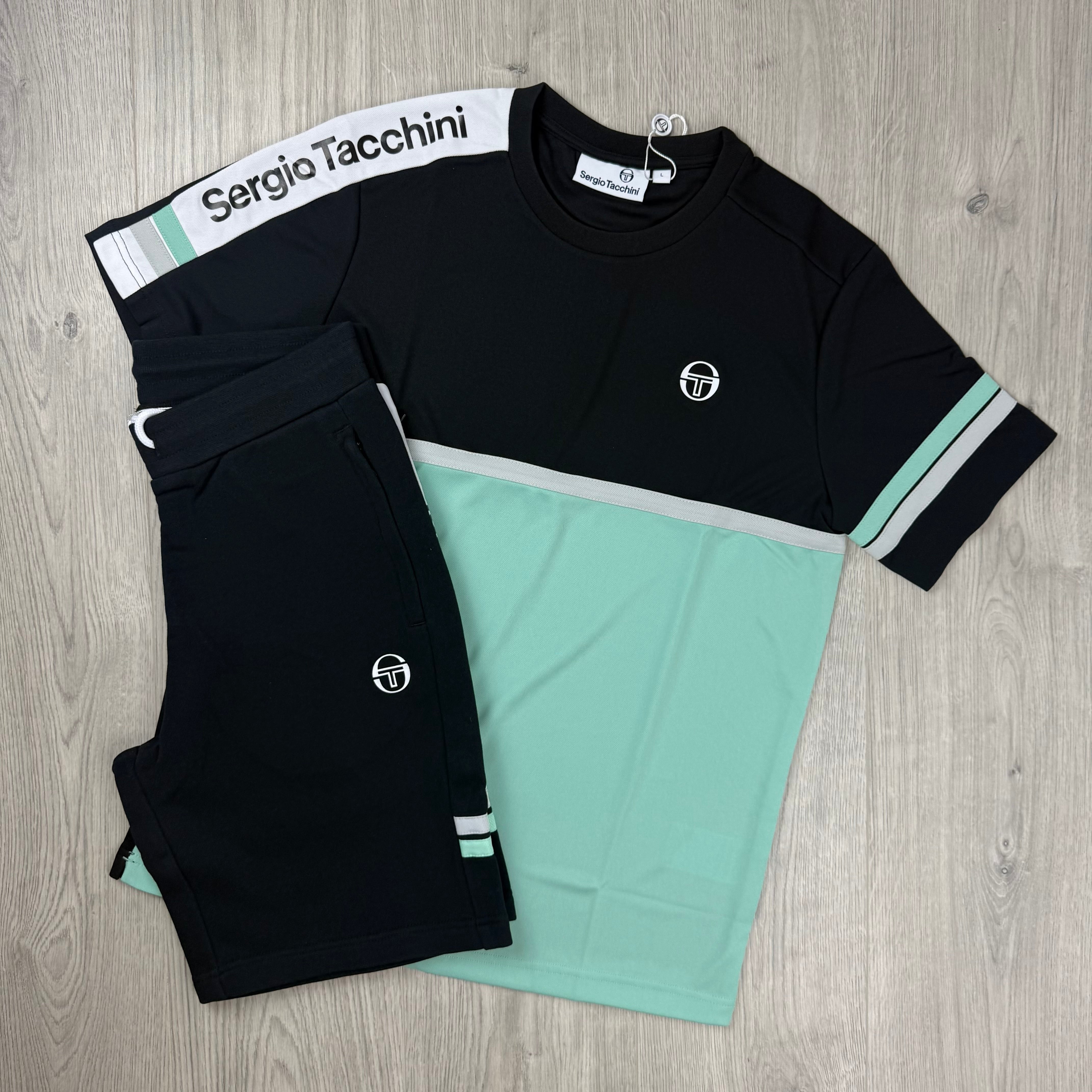 Sergio Tacchini 'Jura PL' Set - Black