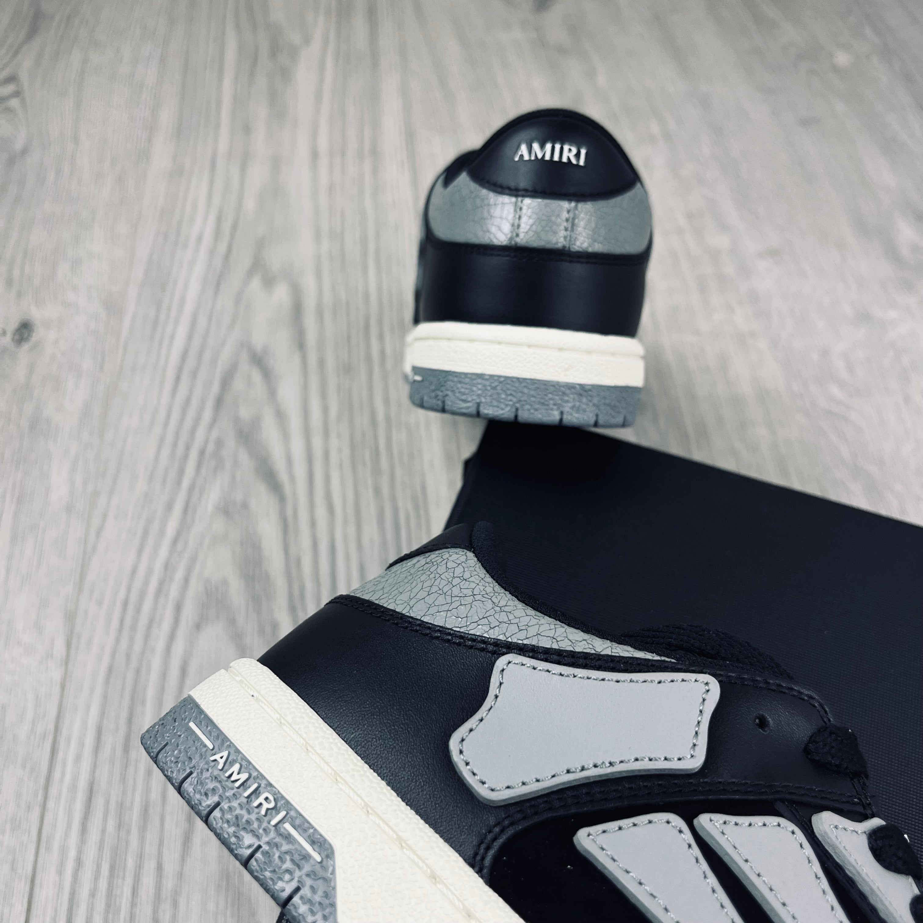 Amiri Skel Low Sneakers - Asphalt