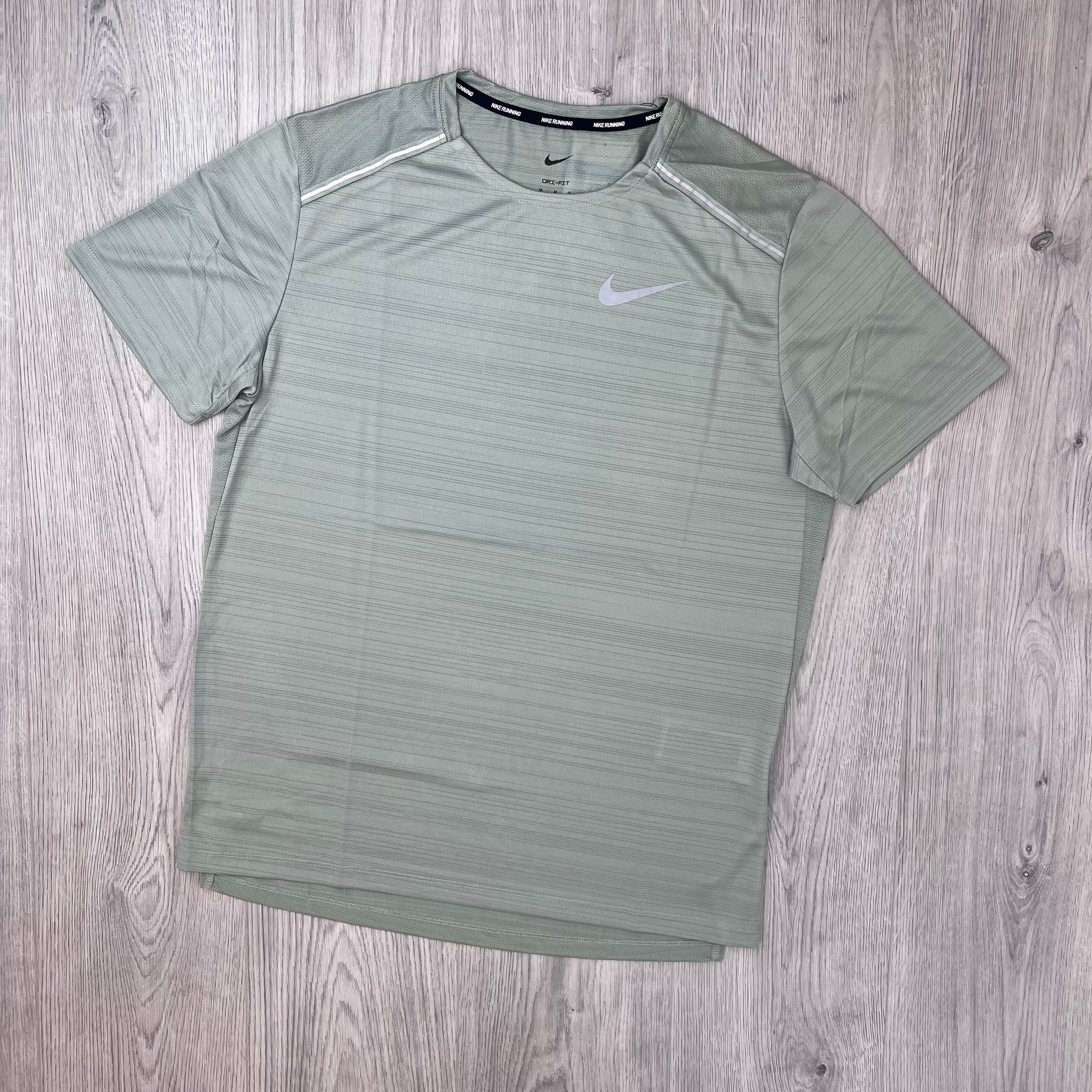 Nike 'Miler' Set - Sage/Grey
