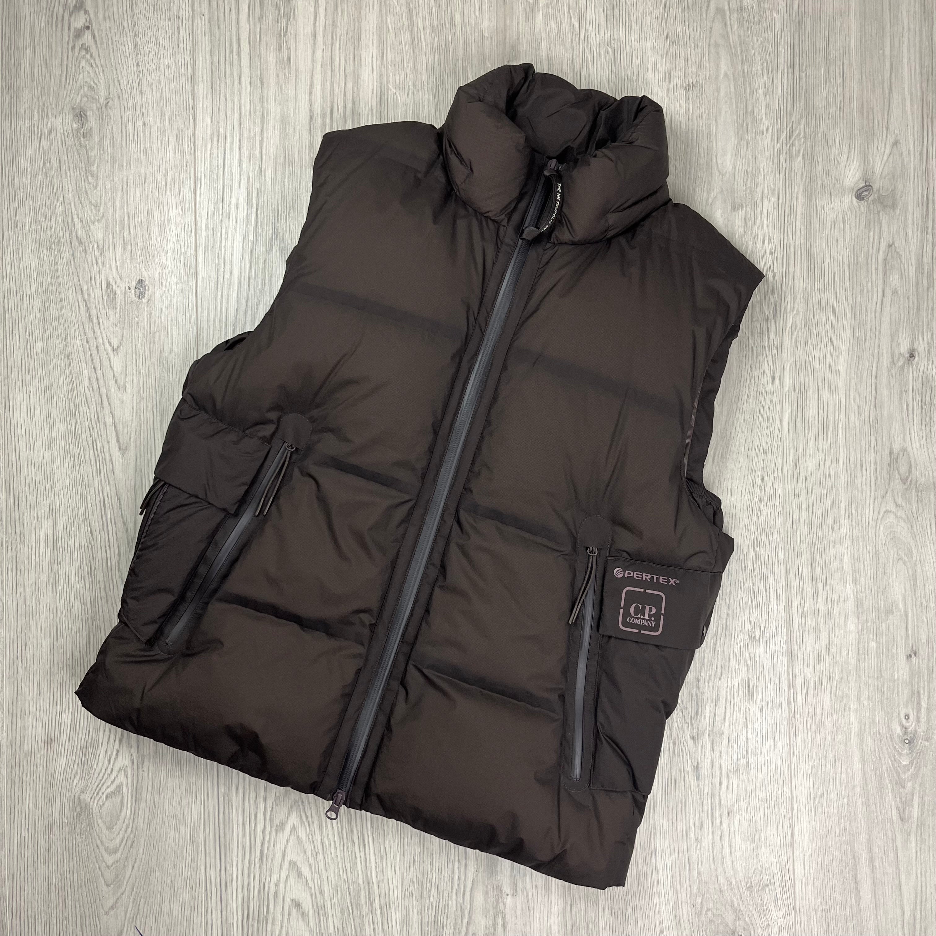 CP Company Metropolis Gilet - Rum Raisin