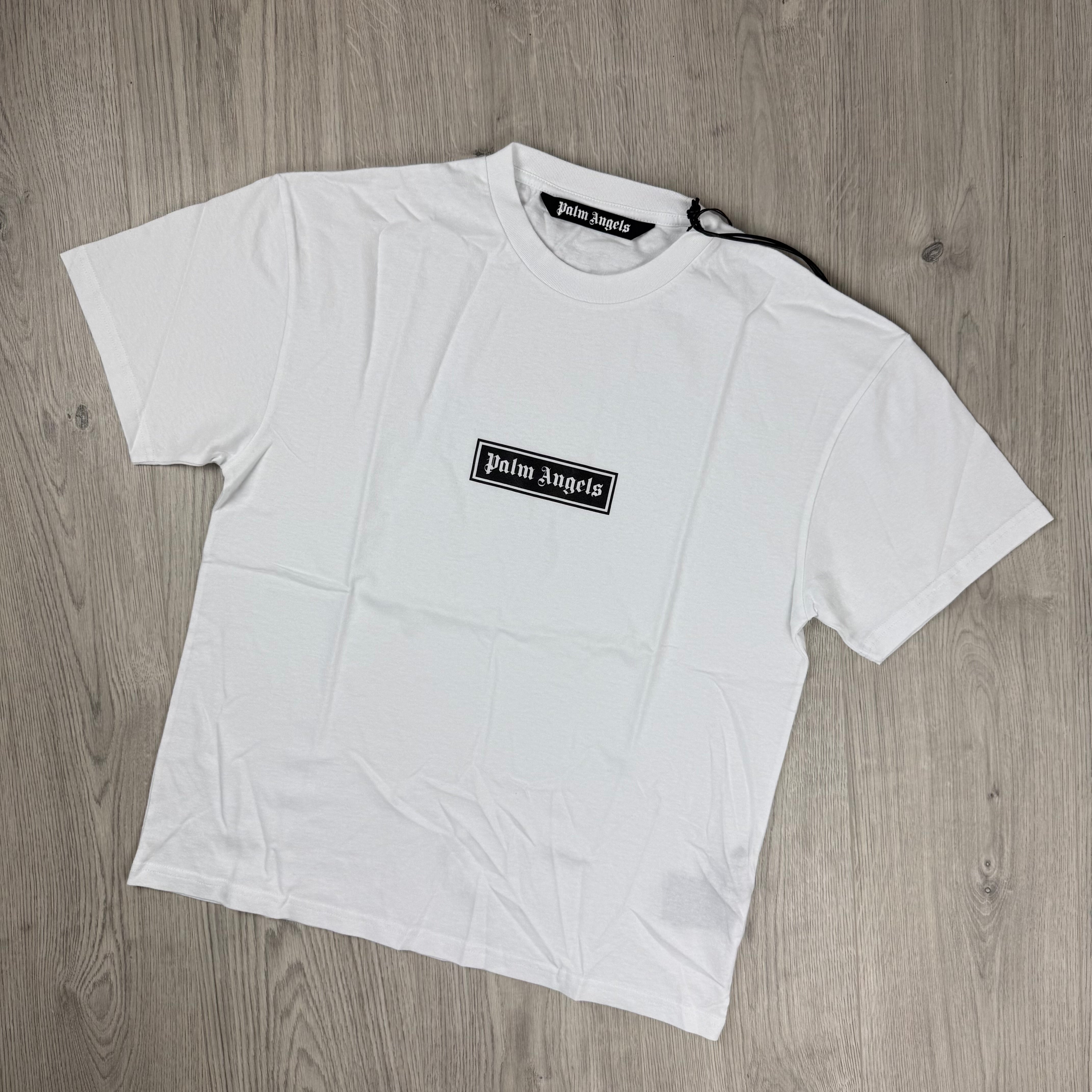 Palm Angels Box Logo T-Shirt - White