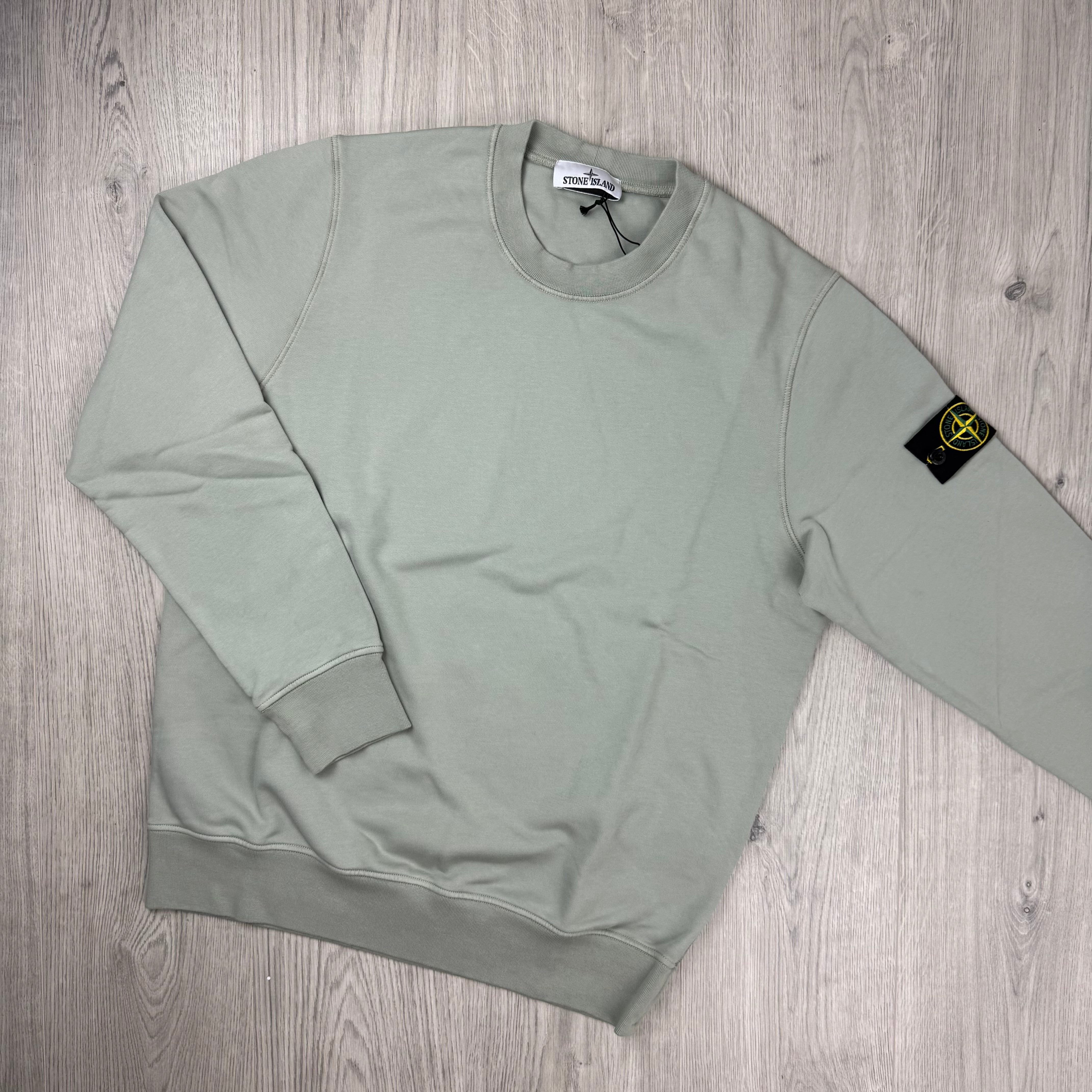 Stone Island | Men's Dyed Sweatshirt | Oleander | Outlet Sale
