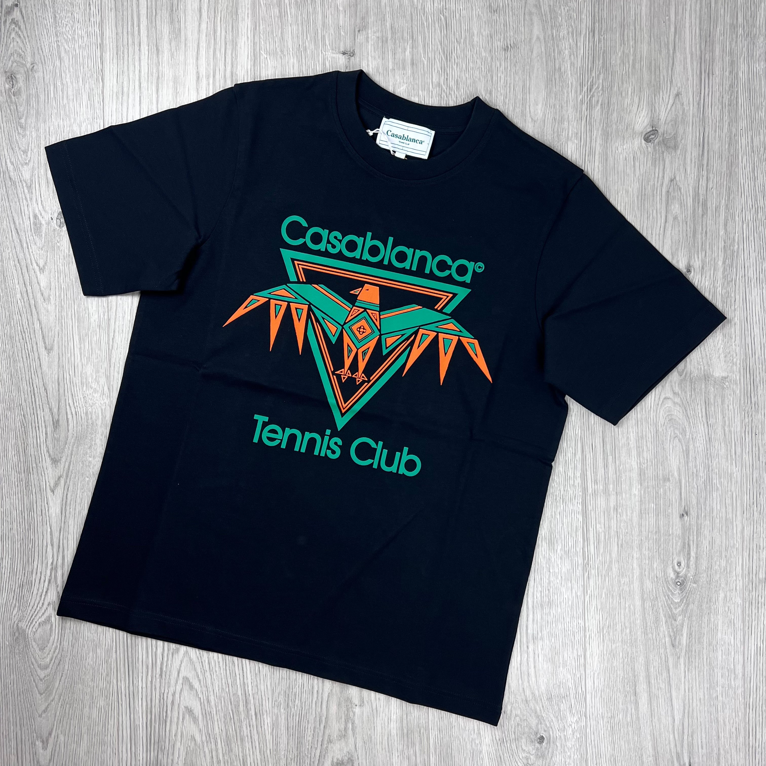 Casablanca 'Playful Eagle' T-Shirt - Black