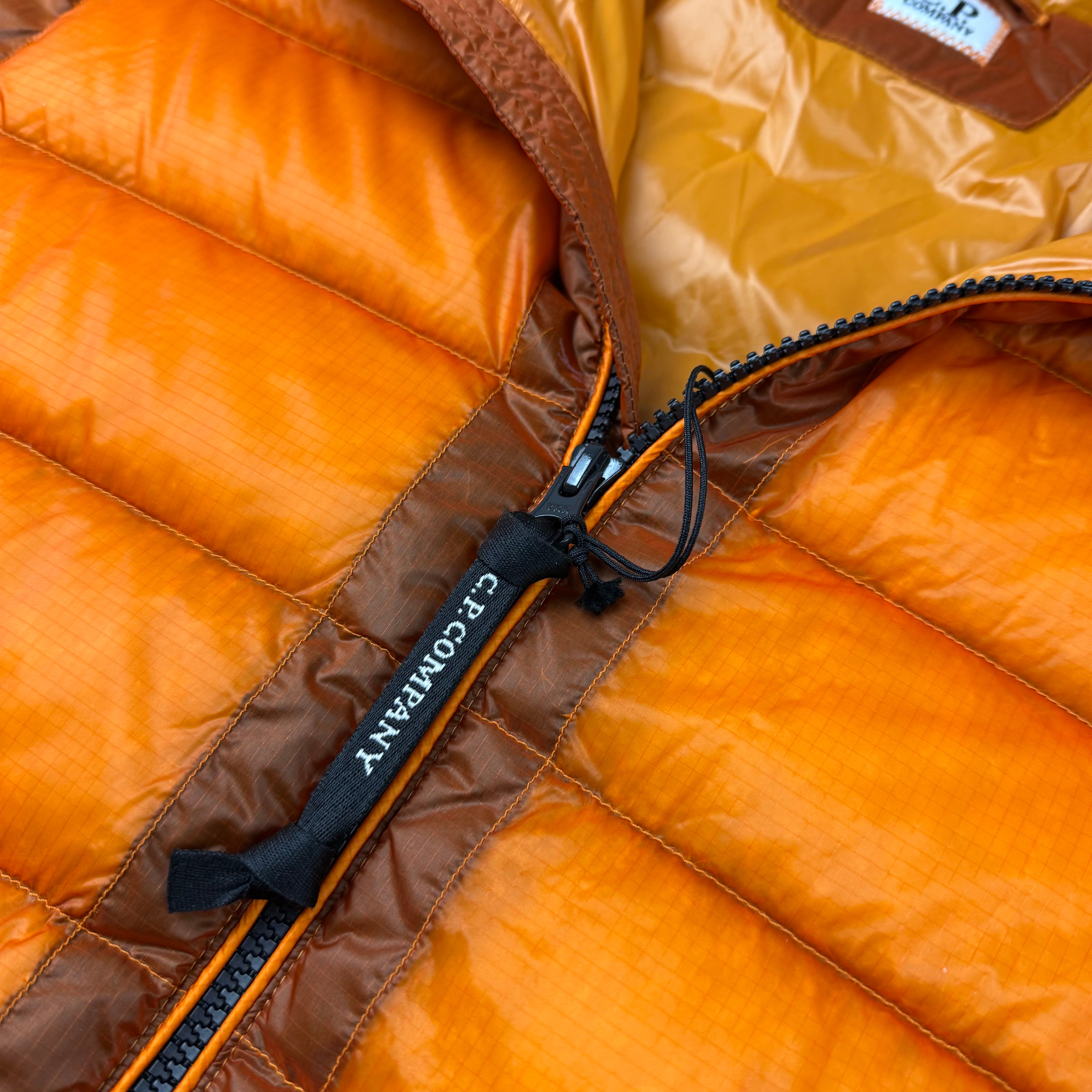 CP Company D.D. Goggle Jacket - Russet Orange
