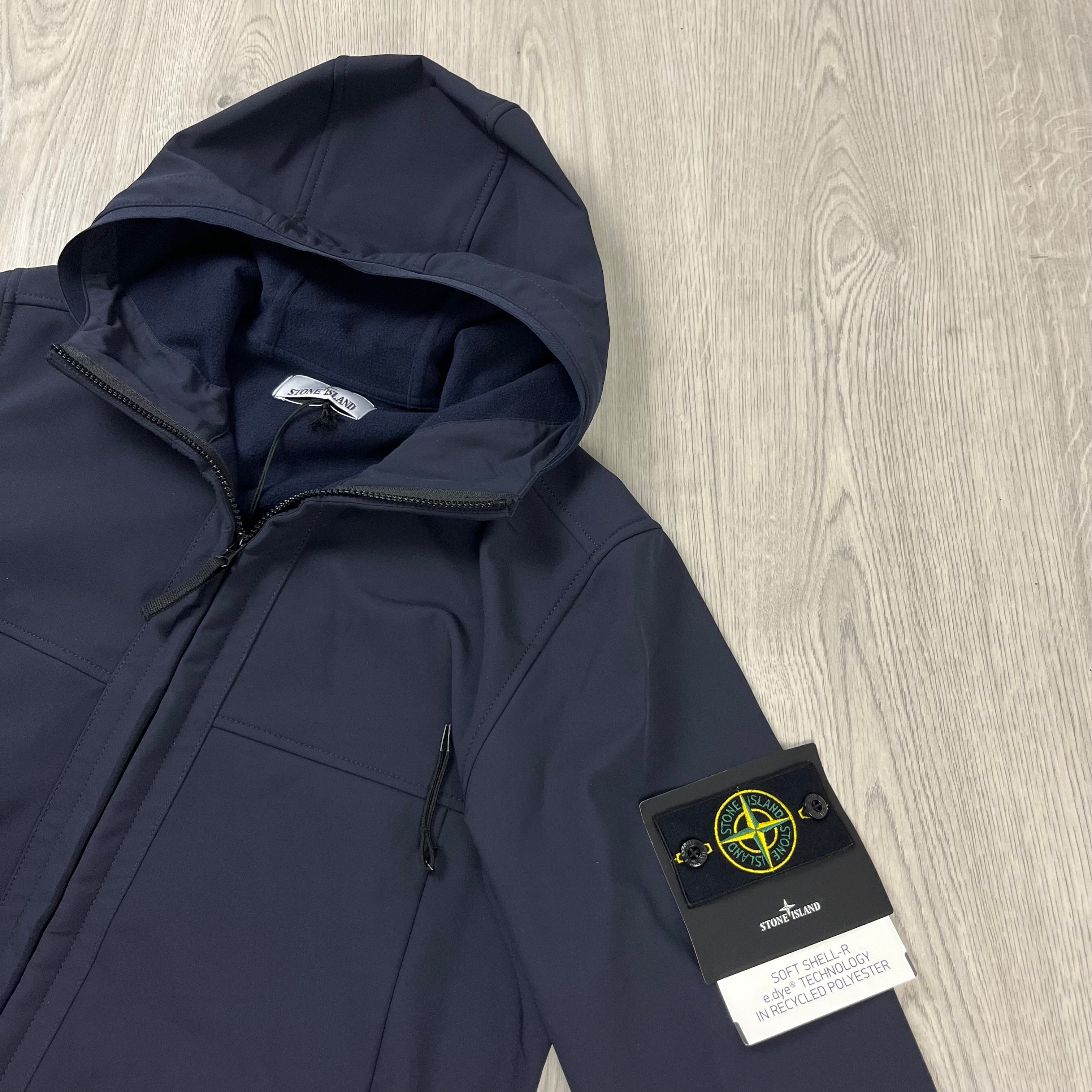 Stone Island Shell Jacket - Navy