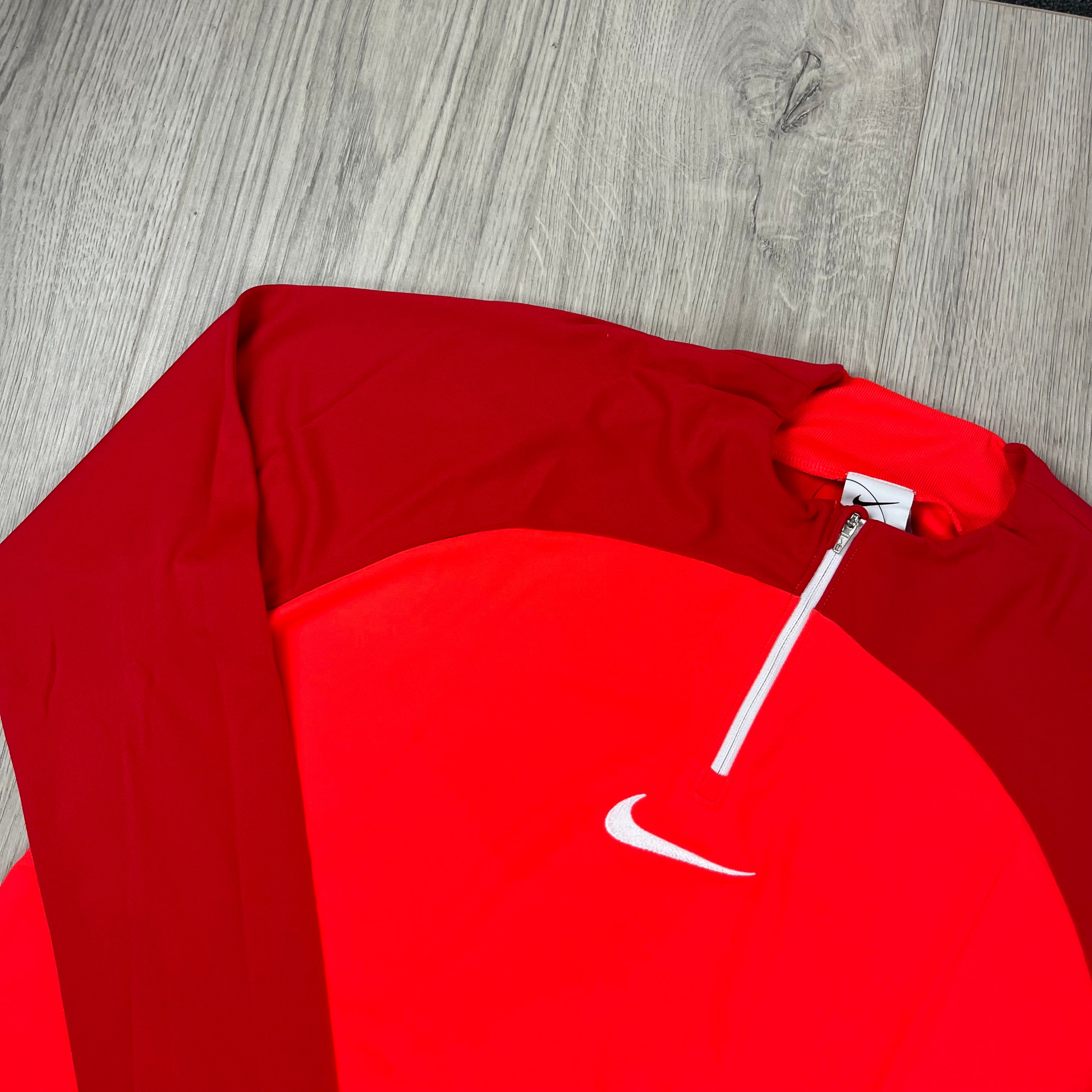 Nike Dri-Fit Drill Top - Crimson