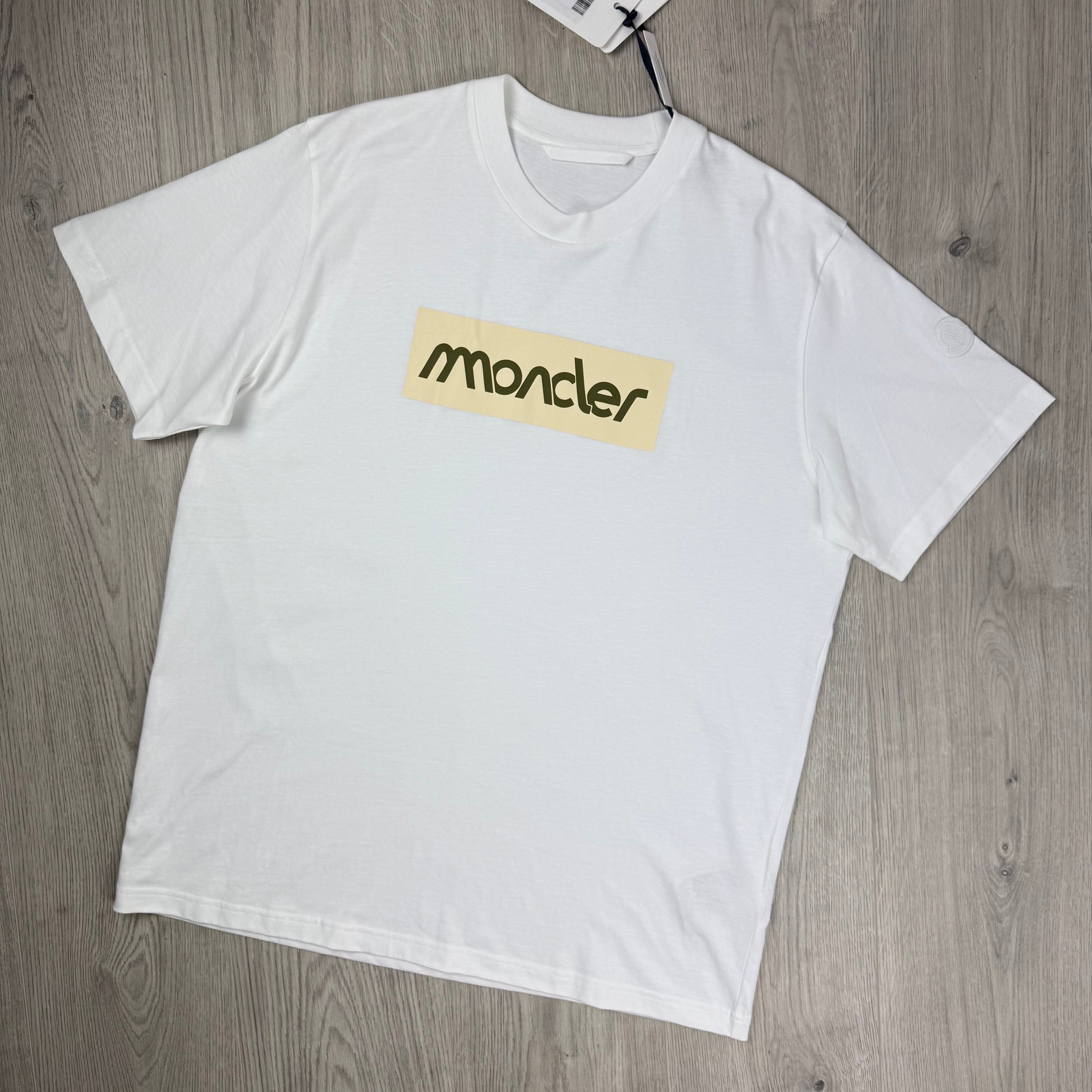 Moncler Printed T-Shirt - White