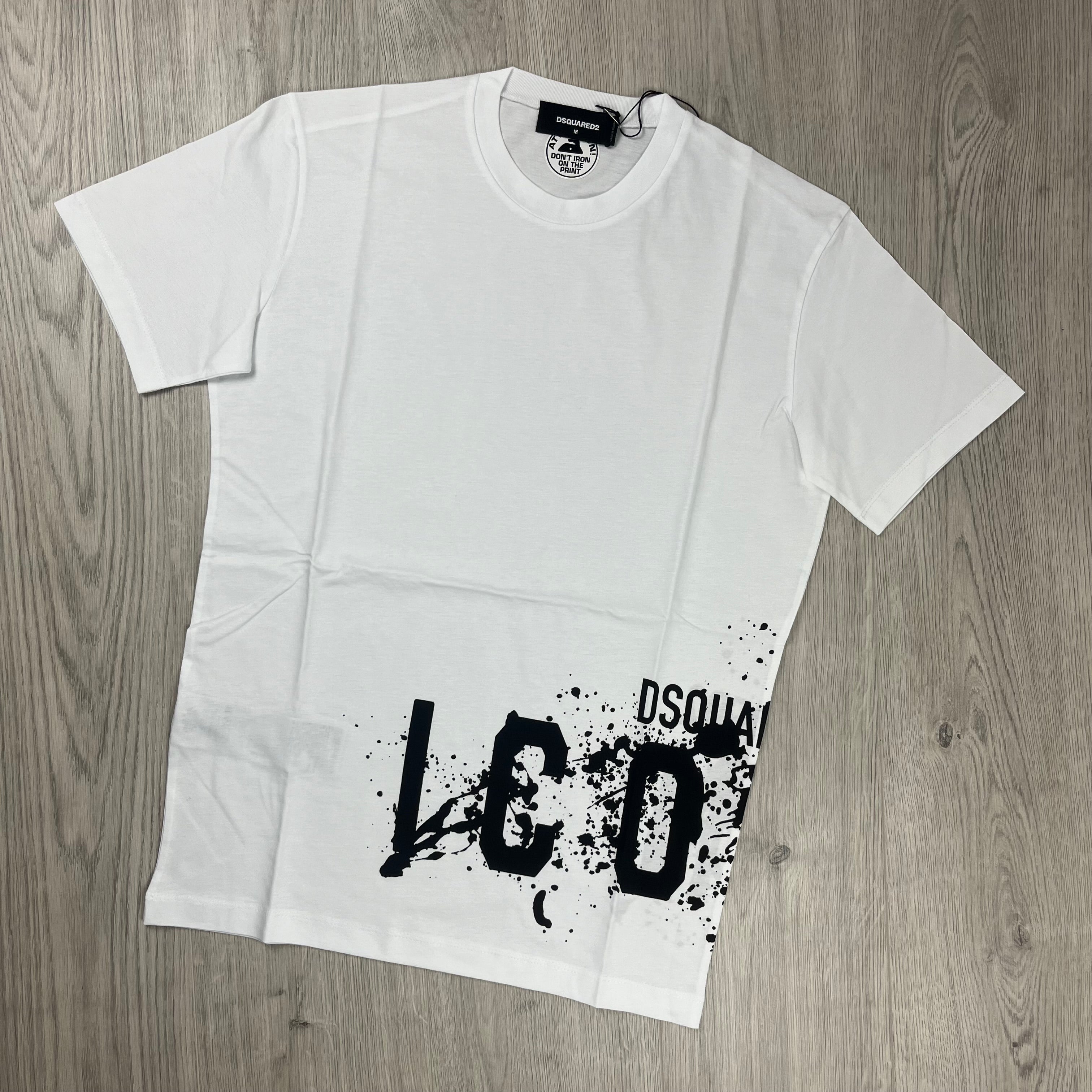 DSQUARED2 ICON T-Shirt - White DSQUARED2 ICON T-Shirt - White