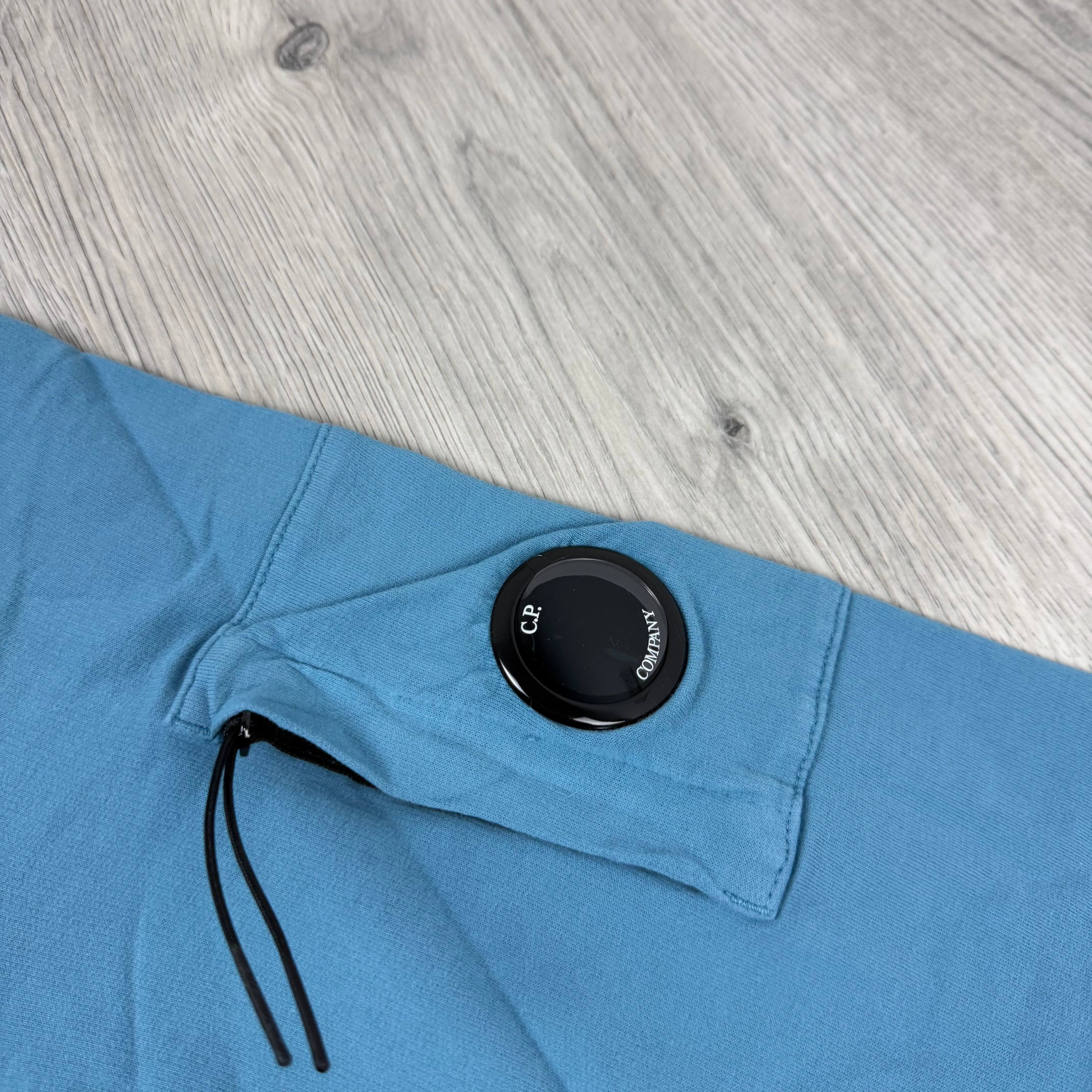 CP Company Light Fleece Sweatshirt - Aegean Blue