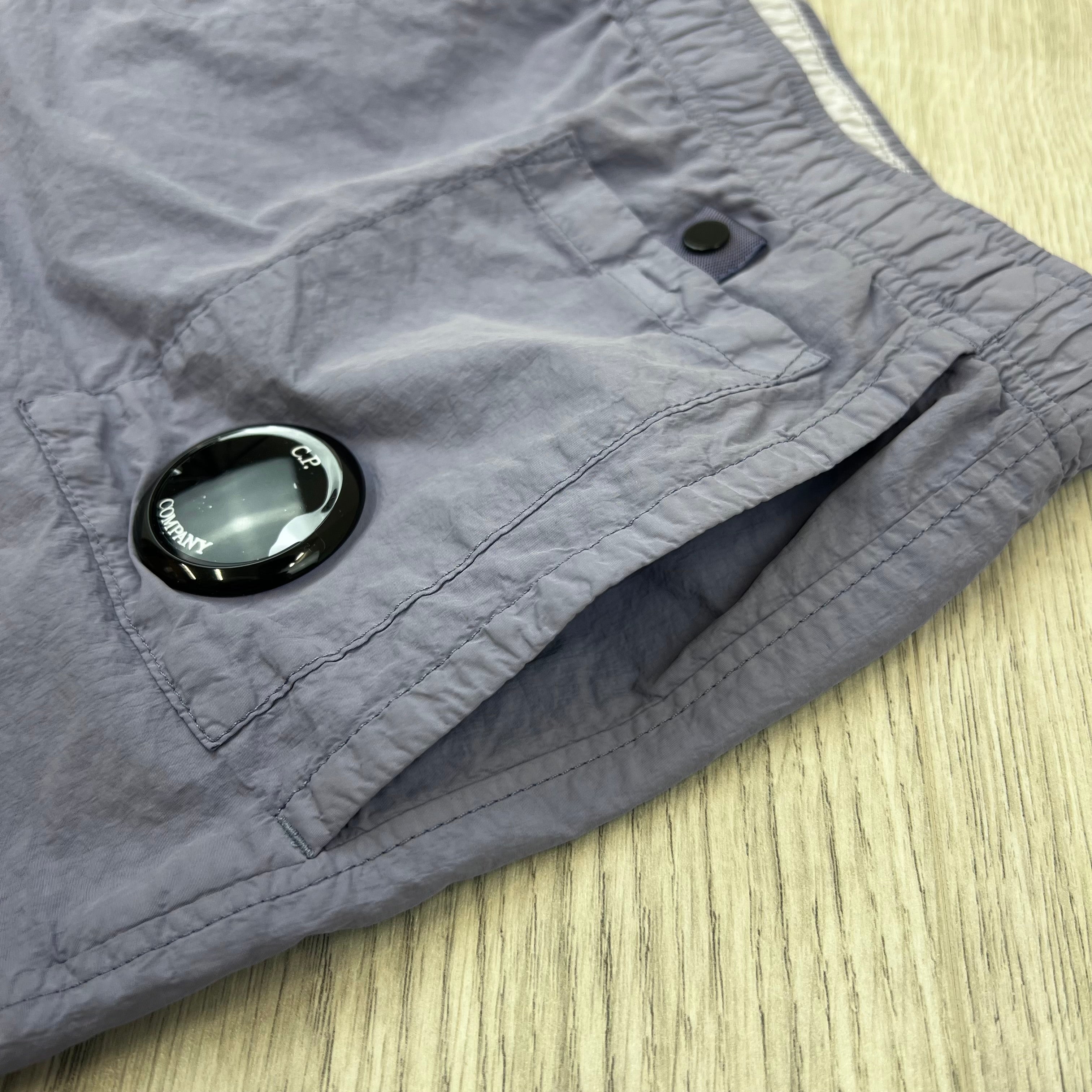 CP Company Lens Swim Shorts - Lavender Violet