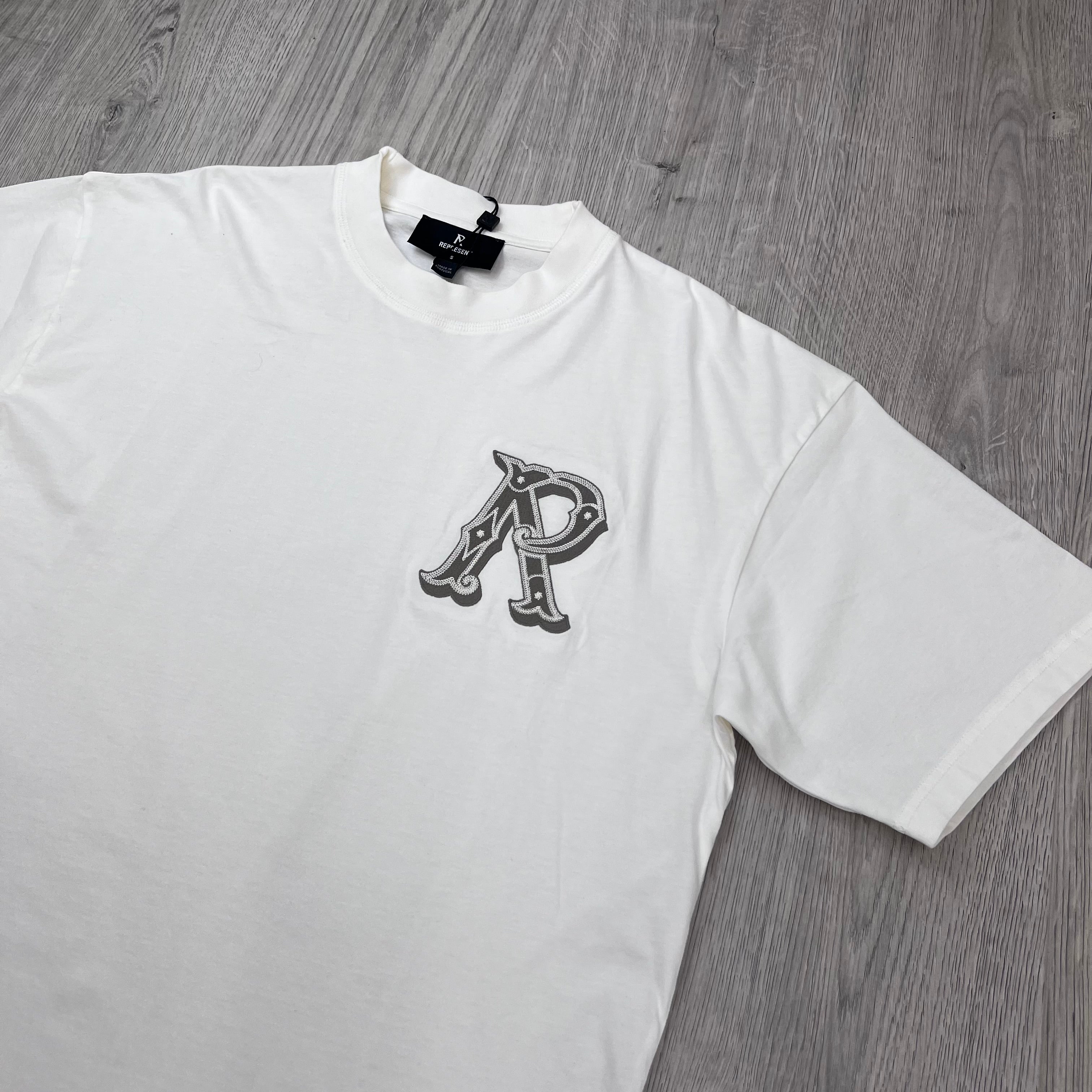 Represent 'Initials' T-Shirt - White