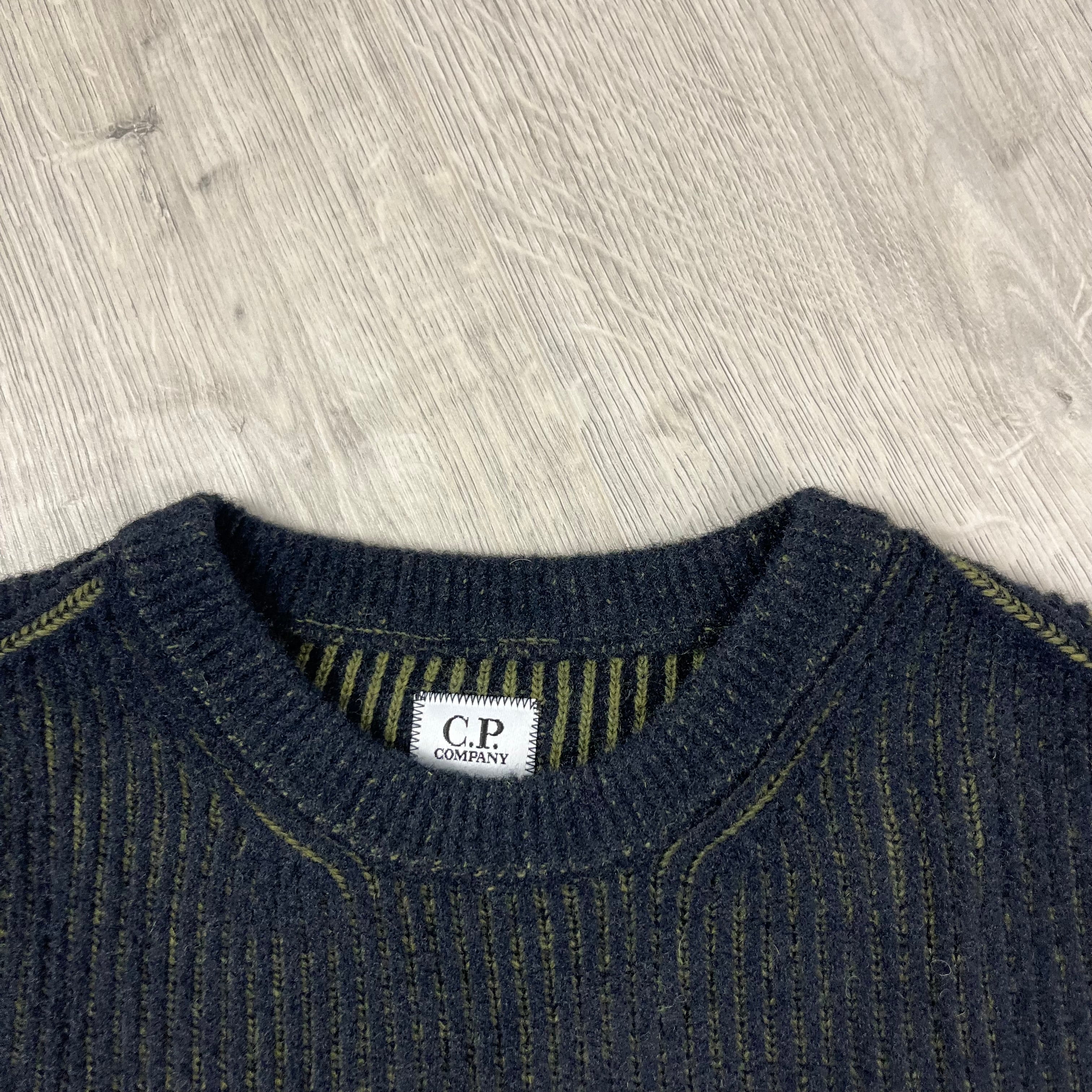 CP Company Knit Sweatshirt - Black