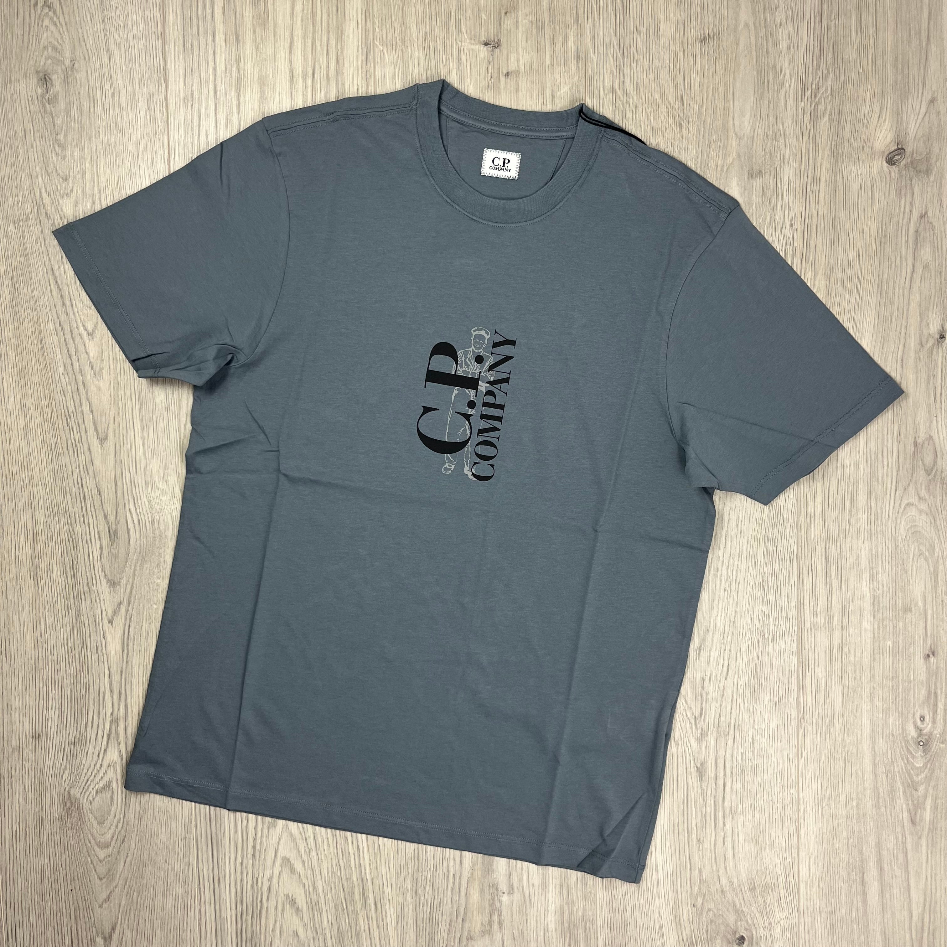 CP Company Sailor T-Shirt - Stormy