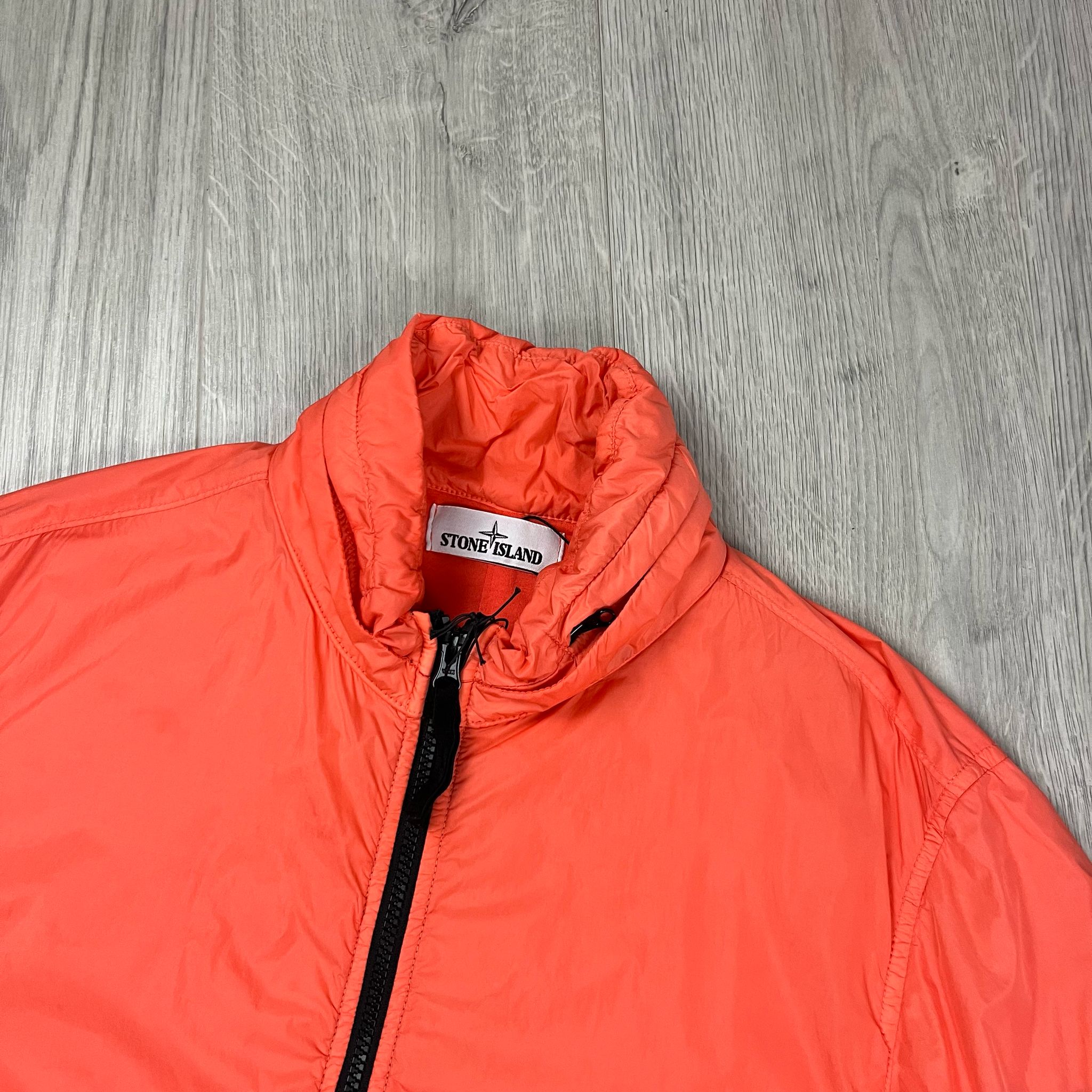 Stone Island Crinkle Reps Jacket - Coral